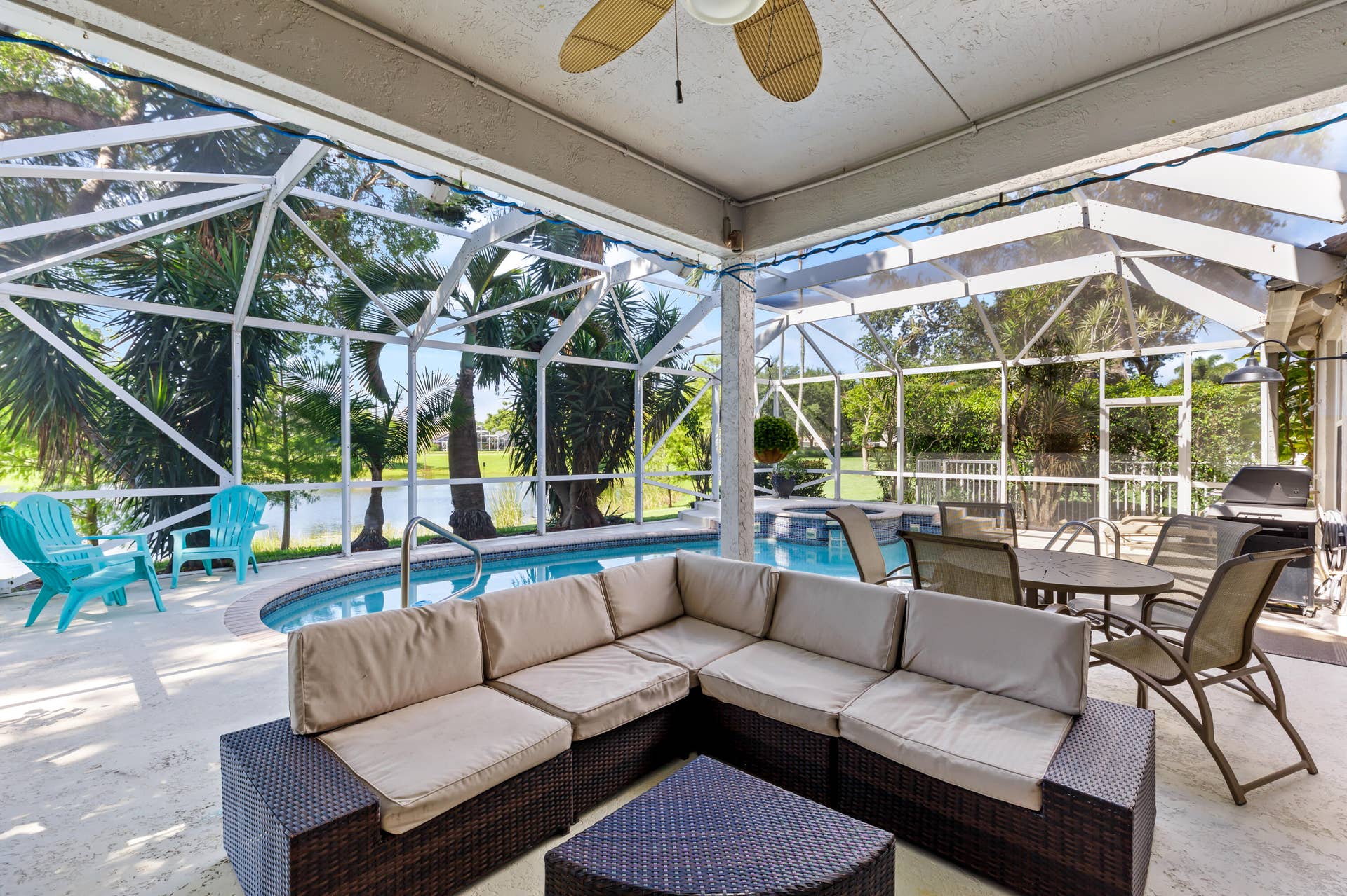 7611 Doubleton Drive, Delray Beach, FL 33446 Pool Area 1