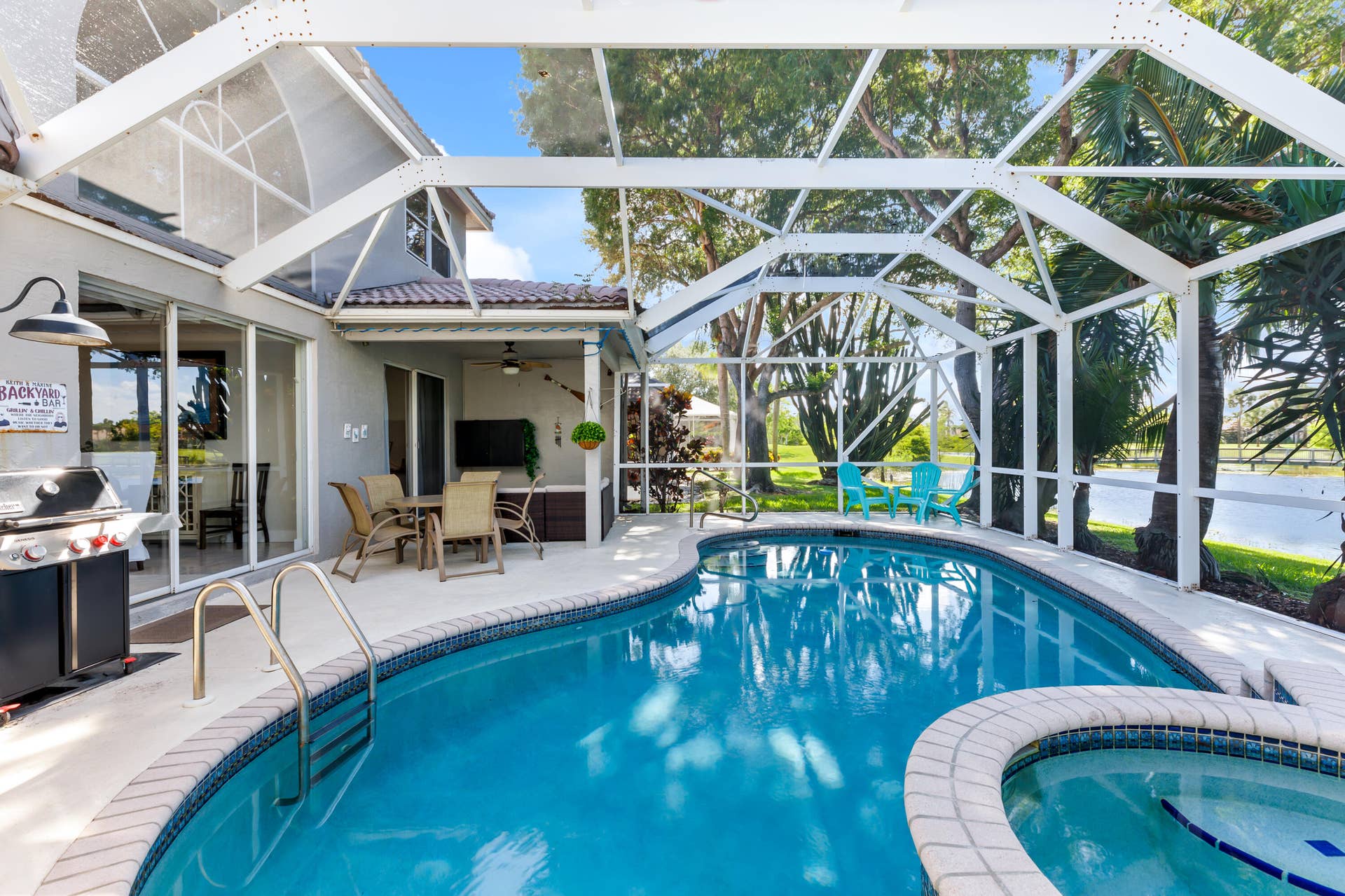 7611 Doubleton Drive, Delray Beach, FL 33446 Pool Area 6