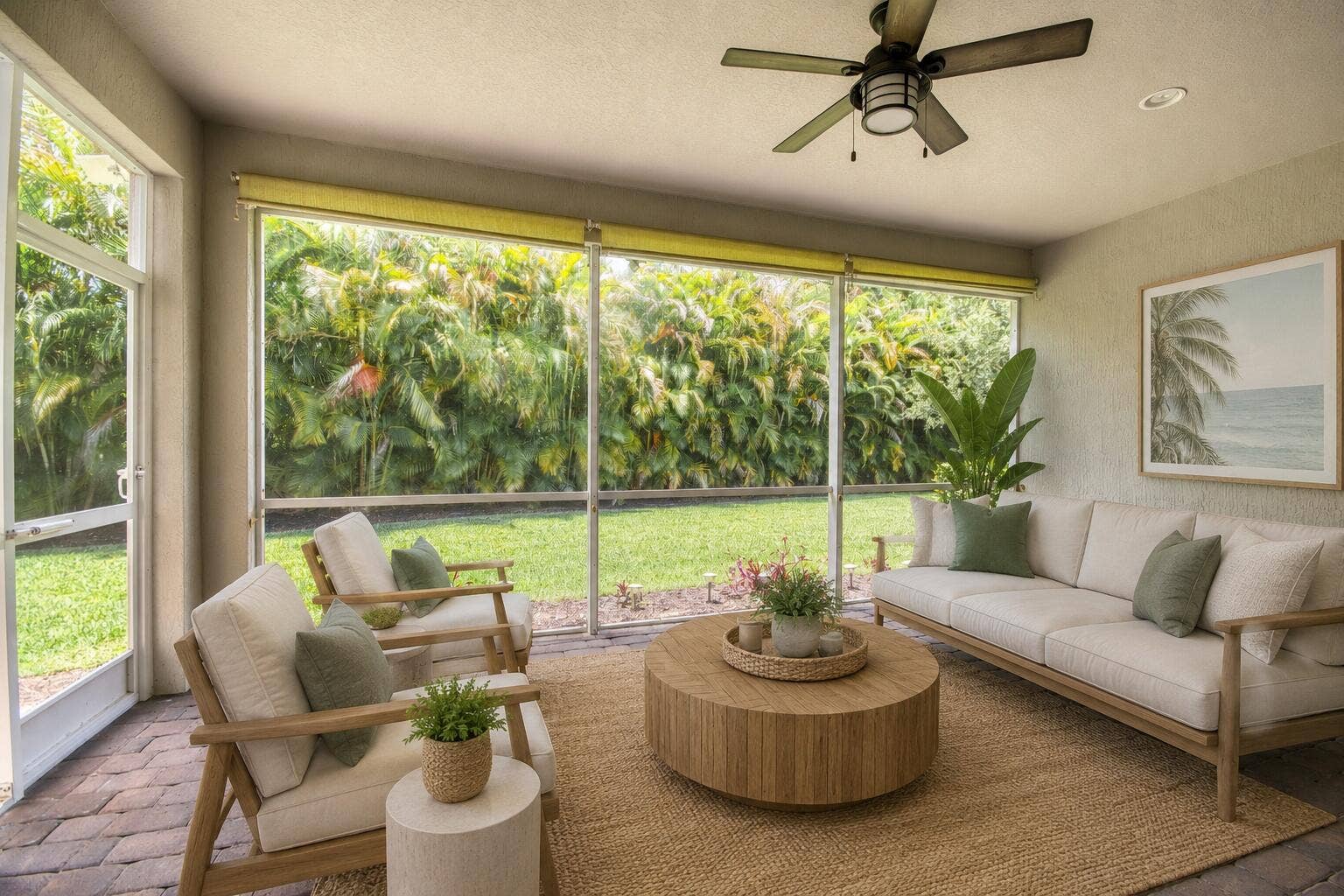134 Shores Pointe Drive, Jupiter, FL 33458 Screen-Enclosed Covered Patio
