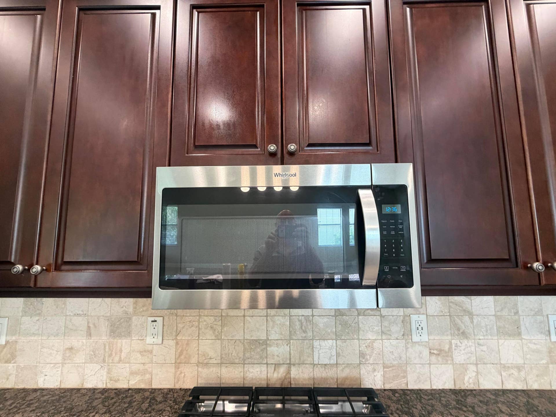 Large laundry room with upgraded washer and dryer.