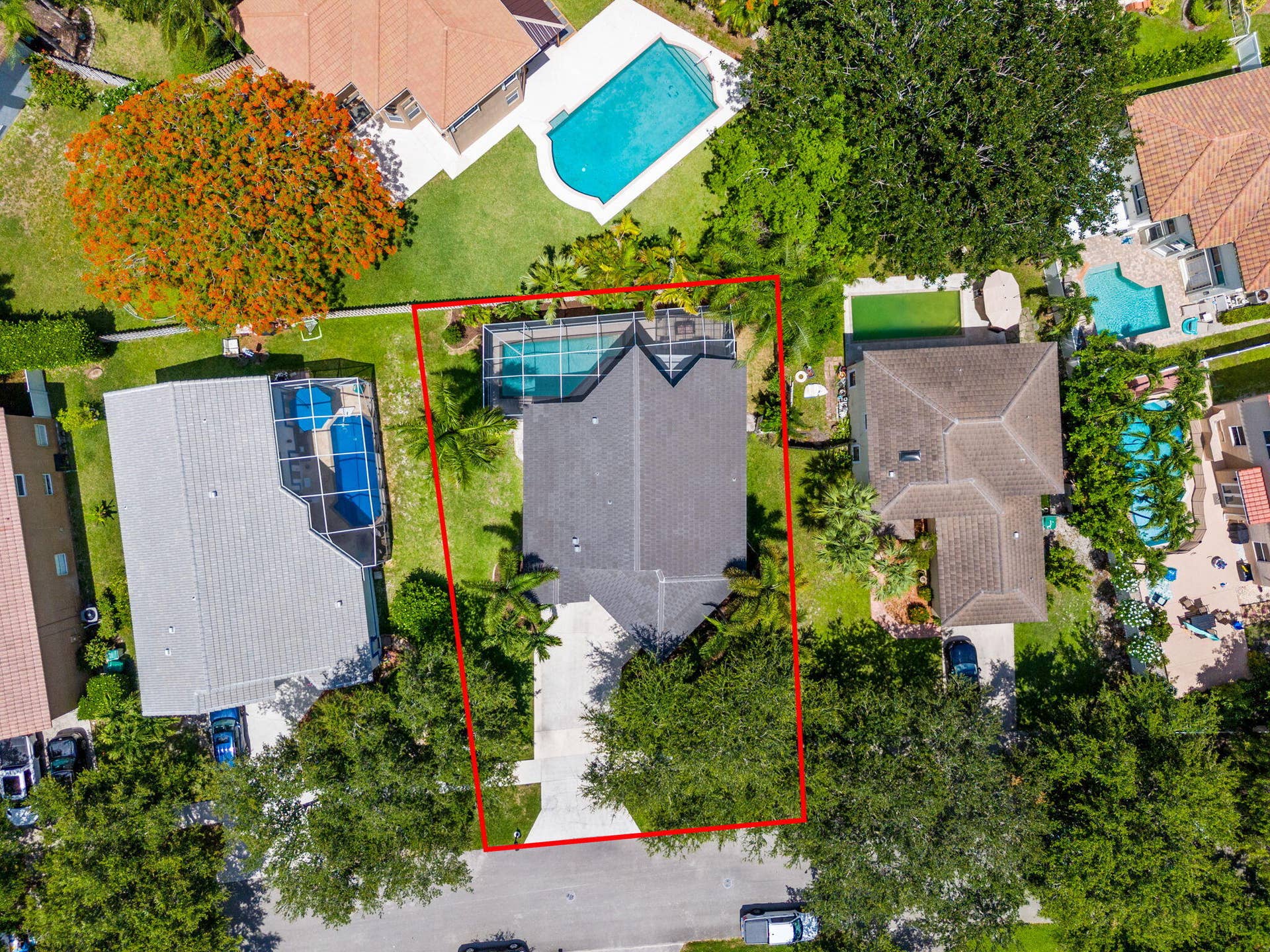6220 NW 58th Way, Parkland, FL 33067 Aerial View