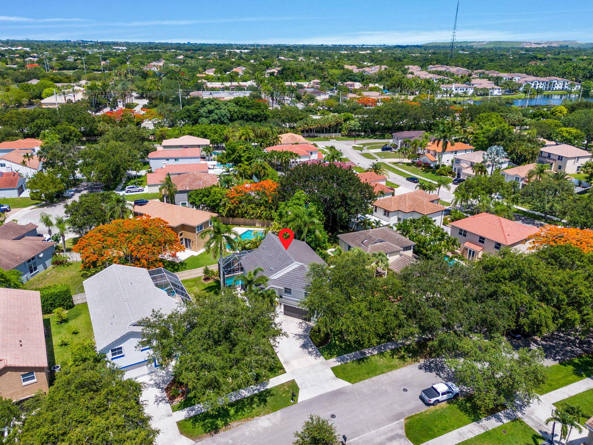 6220 NW 58th Way, Parkland, FL 33067 Aerial View