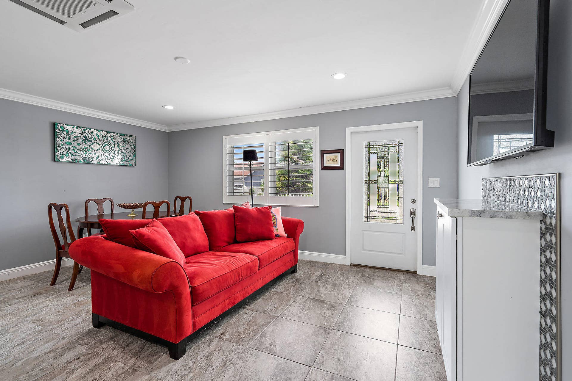 1779 Len Drive, #1, North Palm Beach, FL 33408 1779 Len Dr 2 bedroom living room 1