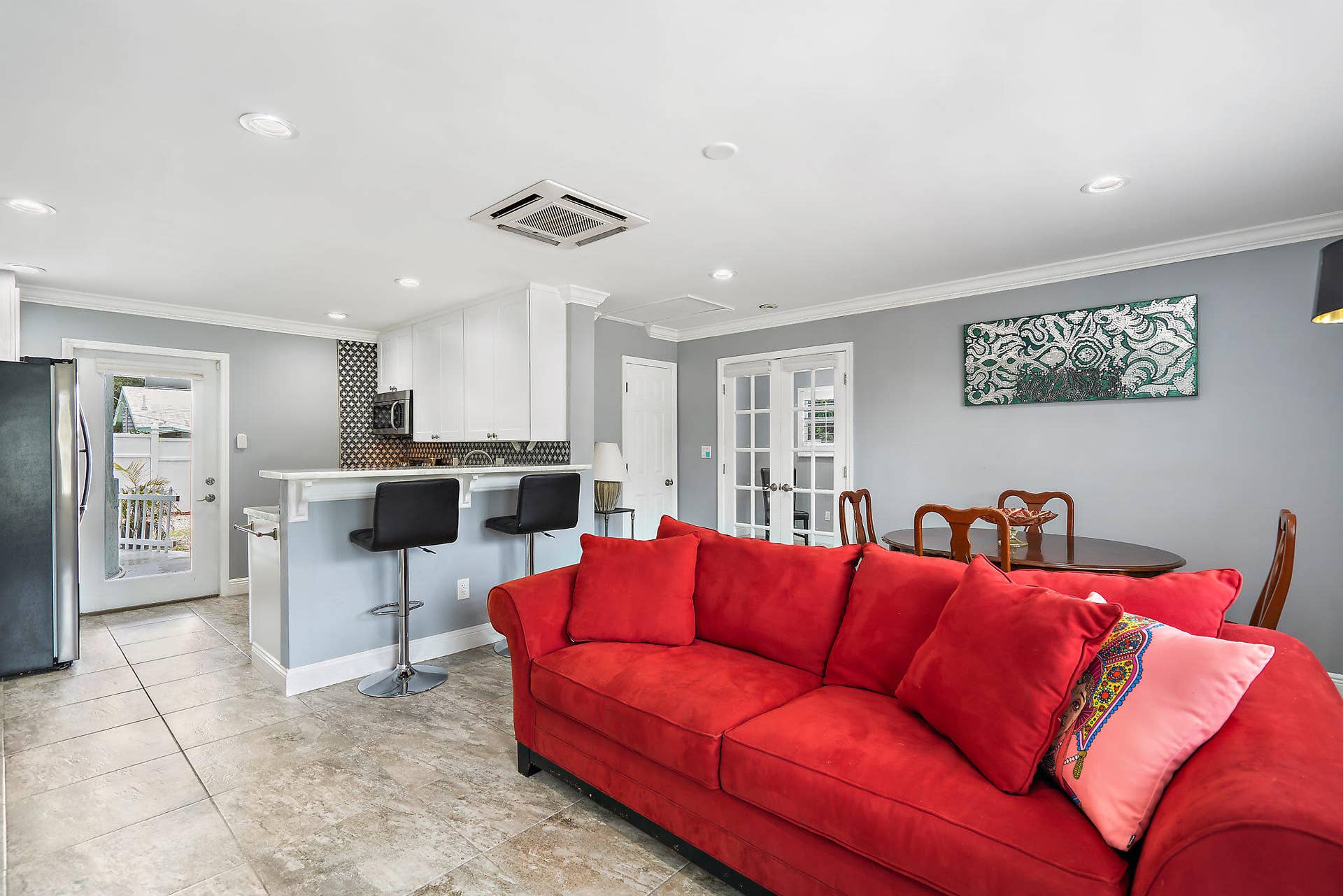 1779 Len Drive, #1, North Palm Beach, FL 33408 1779 Len Dr 2 bedroom living dining and