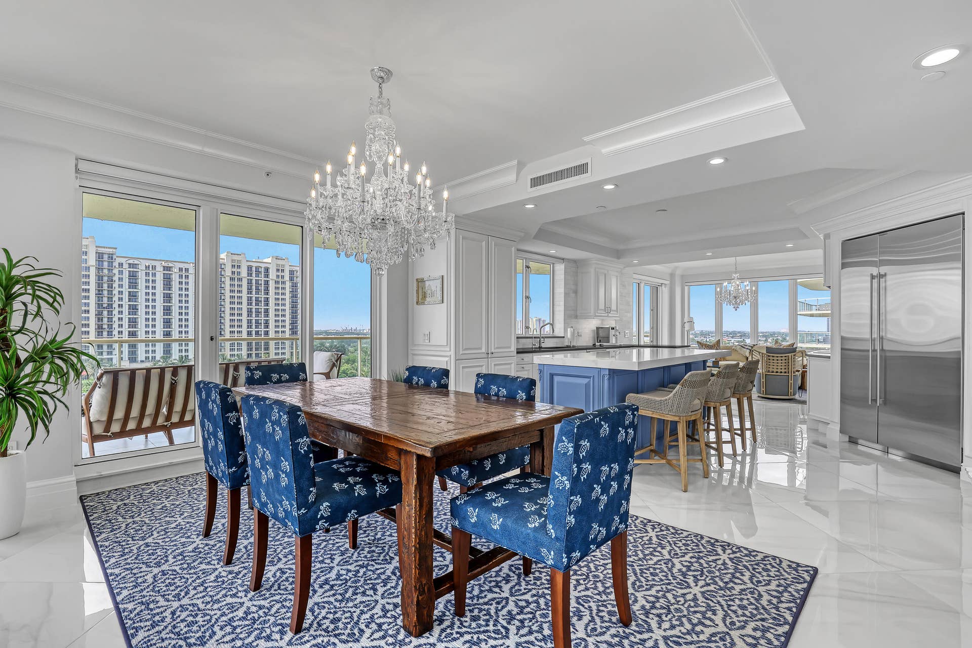 3920 N Ocean Drive, #9b, Singer Island, FL 33404 Dining Room