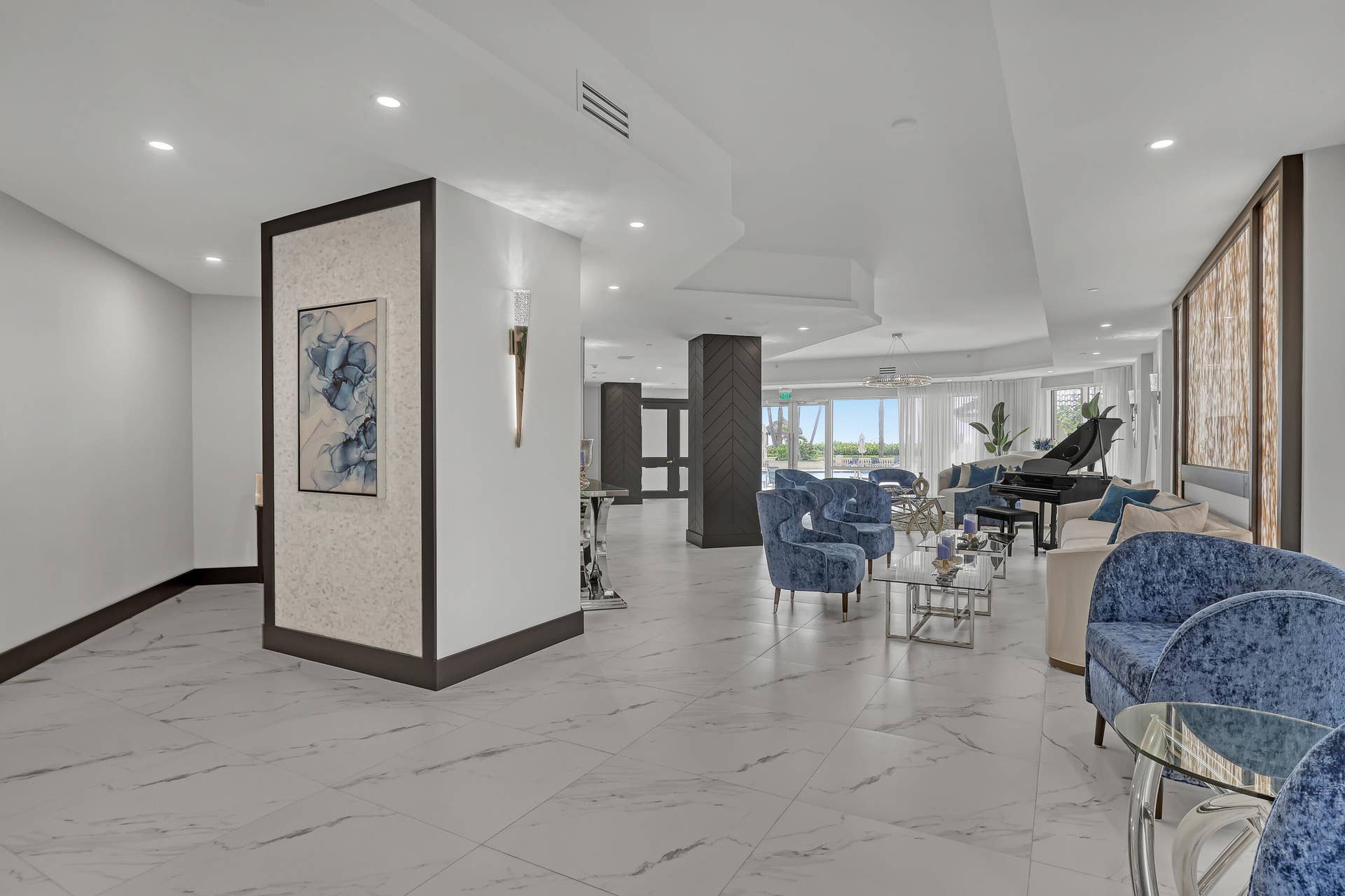 3920 N Ocean Drive, #9b, Singer Island, FL 33404 Lobby