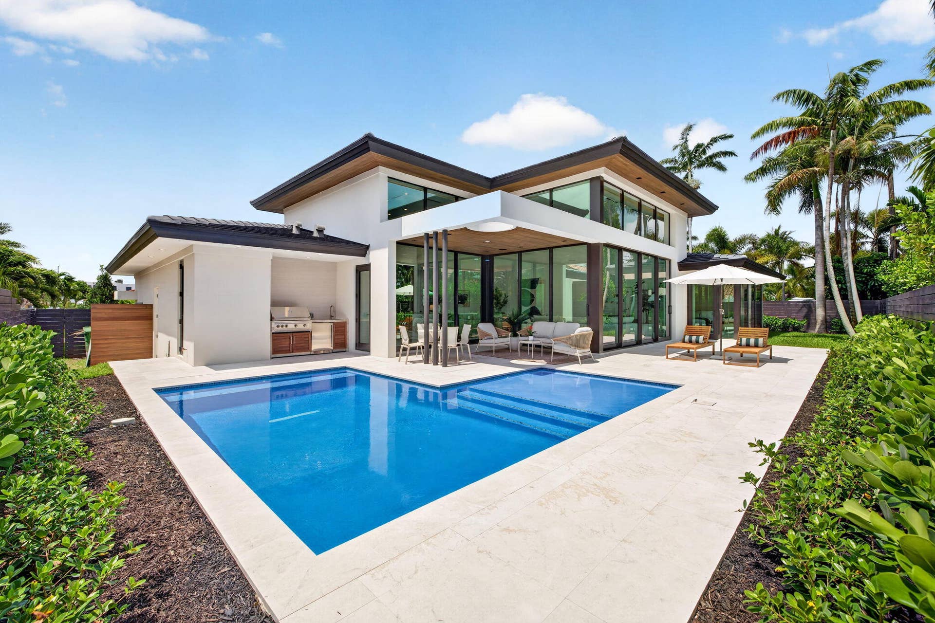 2717 NE 33rd Street, Fort Lauderdale, FL 33306 A clean-lined pool anchors the outdoor lifestyle with generous deck space, privacy, and effortless entertaining potential.