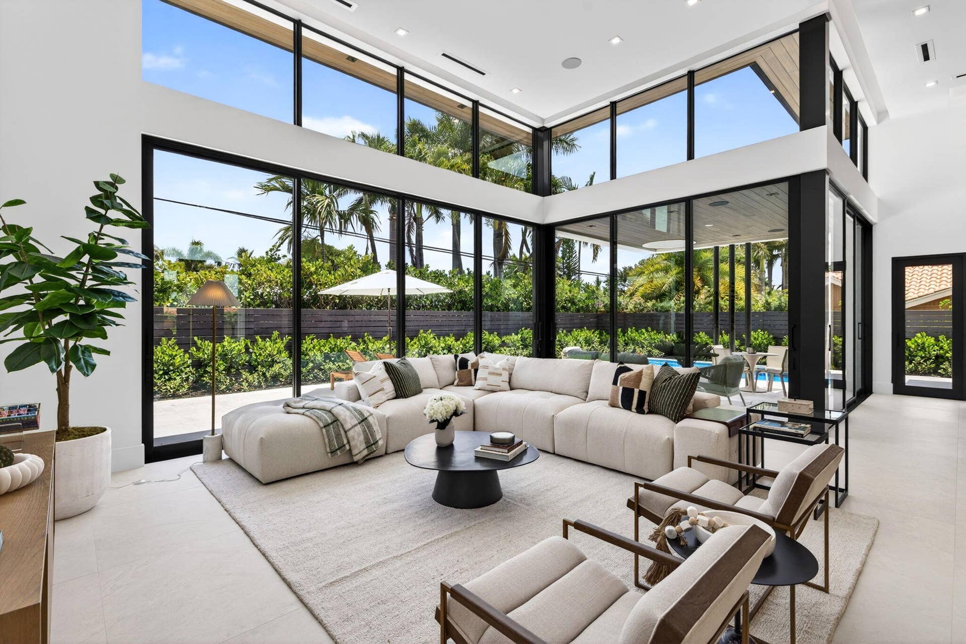 2717 NE 33rd Street, Fort Lauderdale, FL 33306 The main living areas are designed for comfort and entertaining, with elevated finishes and generous natural light throughout.