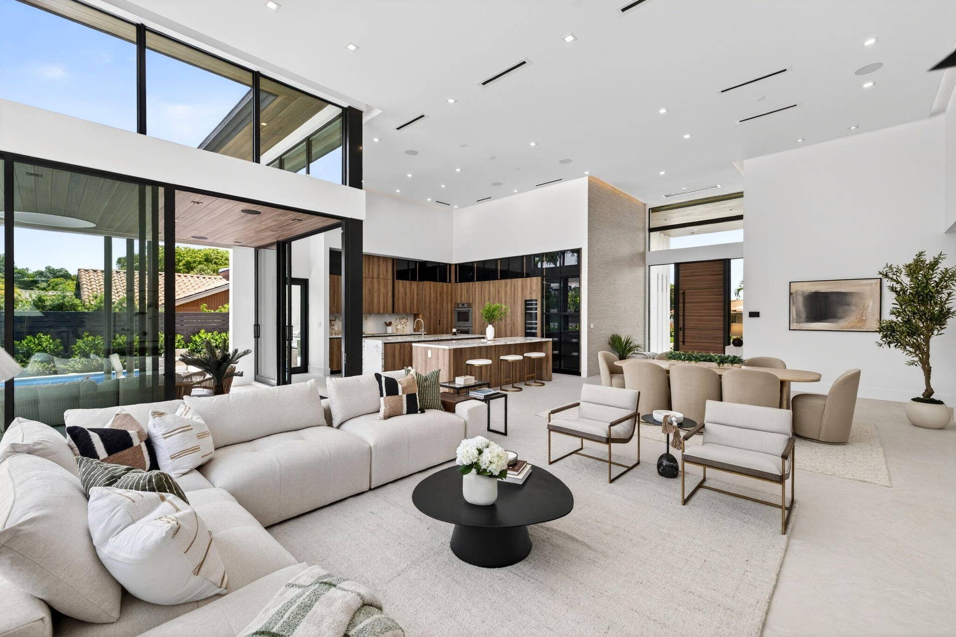 2717 NE 33rd Street, Fort Lauderdale, FL 33306 The main living areas are designed for comfort and entertaining, with elevated finishes and generous natural light throughout.