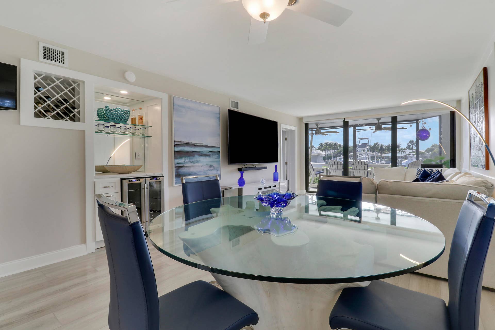 515 Bay Colony Drive N, Juno Beach, FL 33408 Open, Dining/Living Space