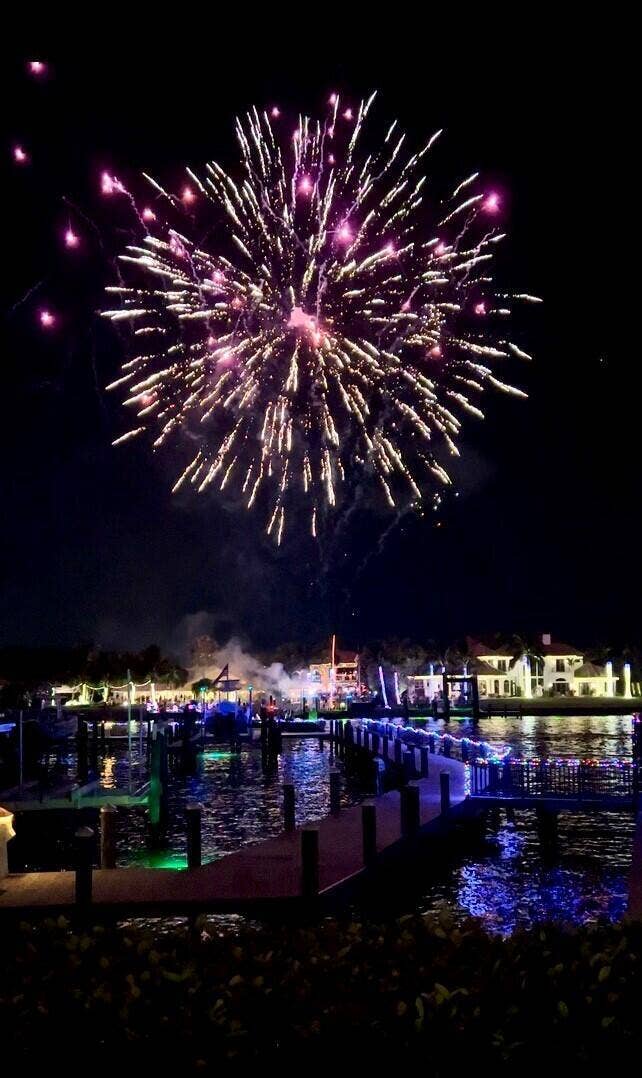 515 Bay Colony Drive N, Juno Beach, FL 33408 Boat Parade Each Year