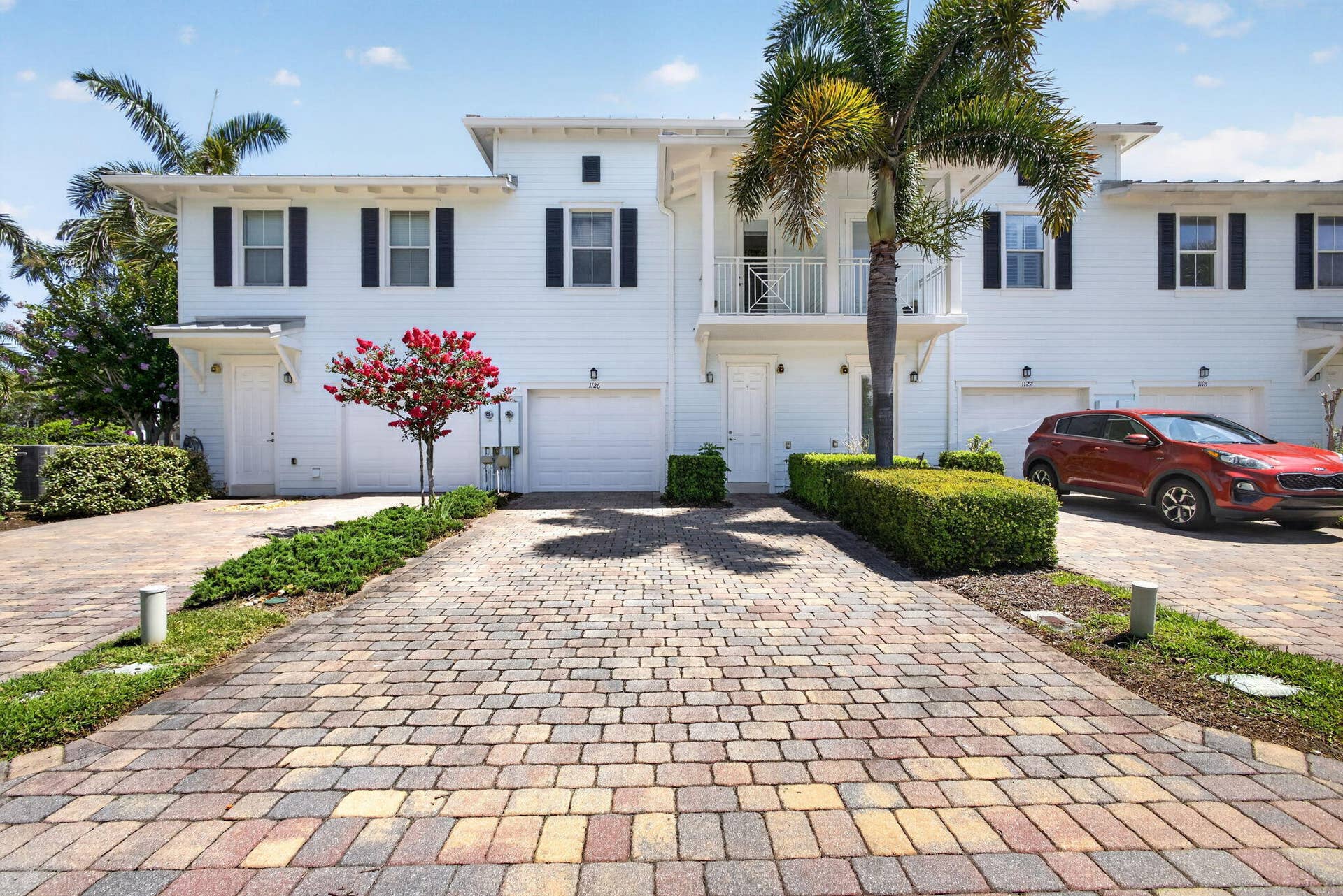 1126 Dakota Drive, Jupiter, FL 33458 Rear View - 1 Car Garage