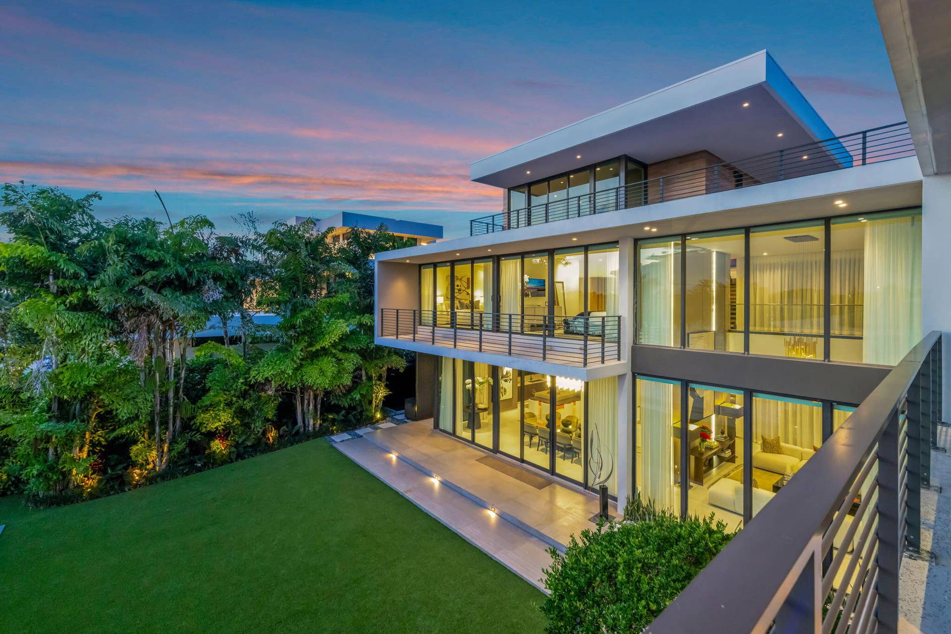 An elevated outdoor retreat capturing sweeping Middle River views and offering an exceptional setting for sunrise, sunset, and open-air entertaining.