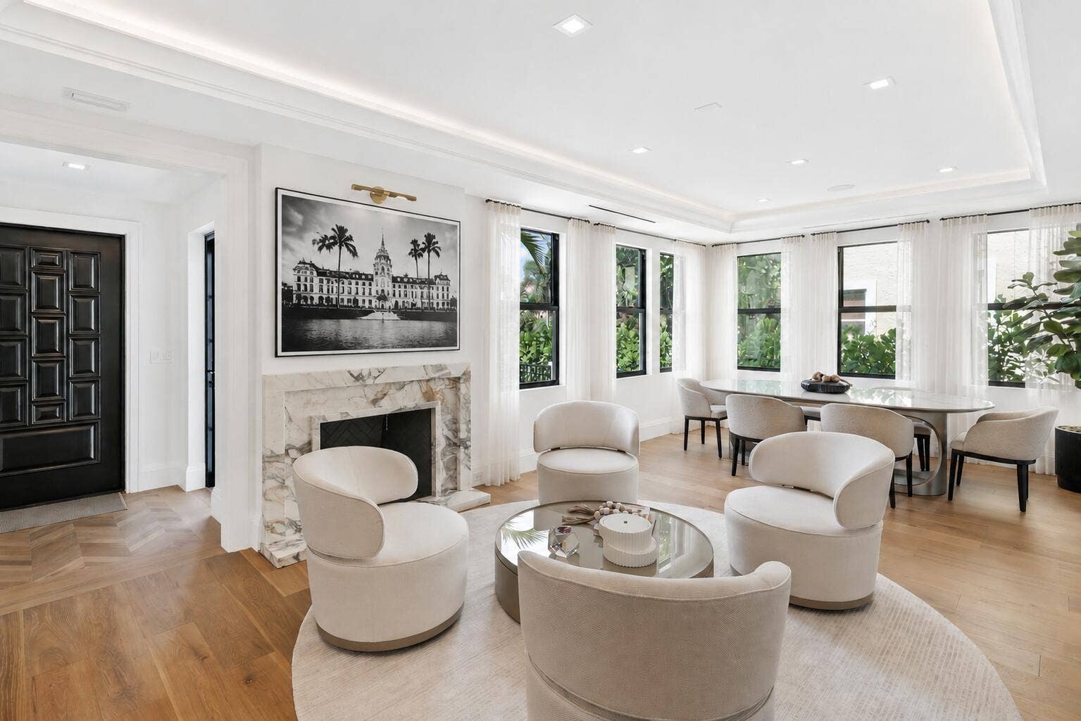 317 Greymon Drive, West Palm Beach, FL 33405 Living Room Virtual Art