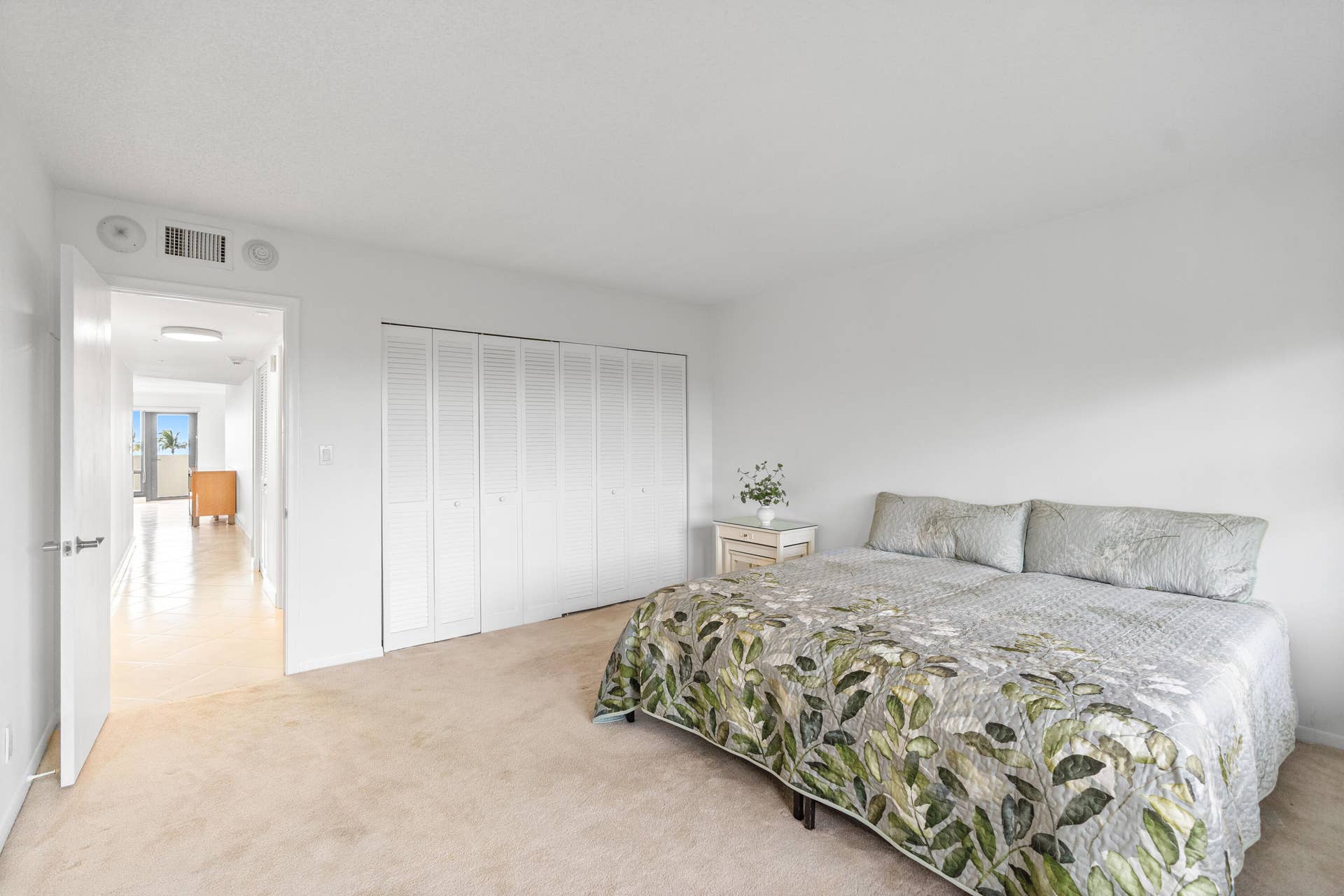 Wall of Closet Space in Second Bedroom