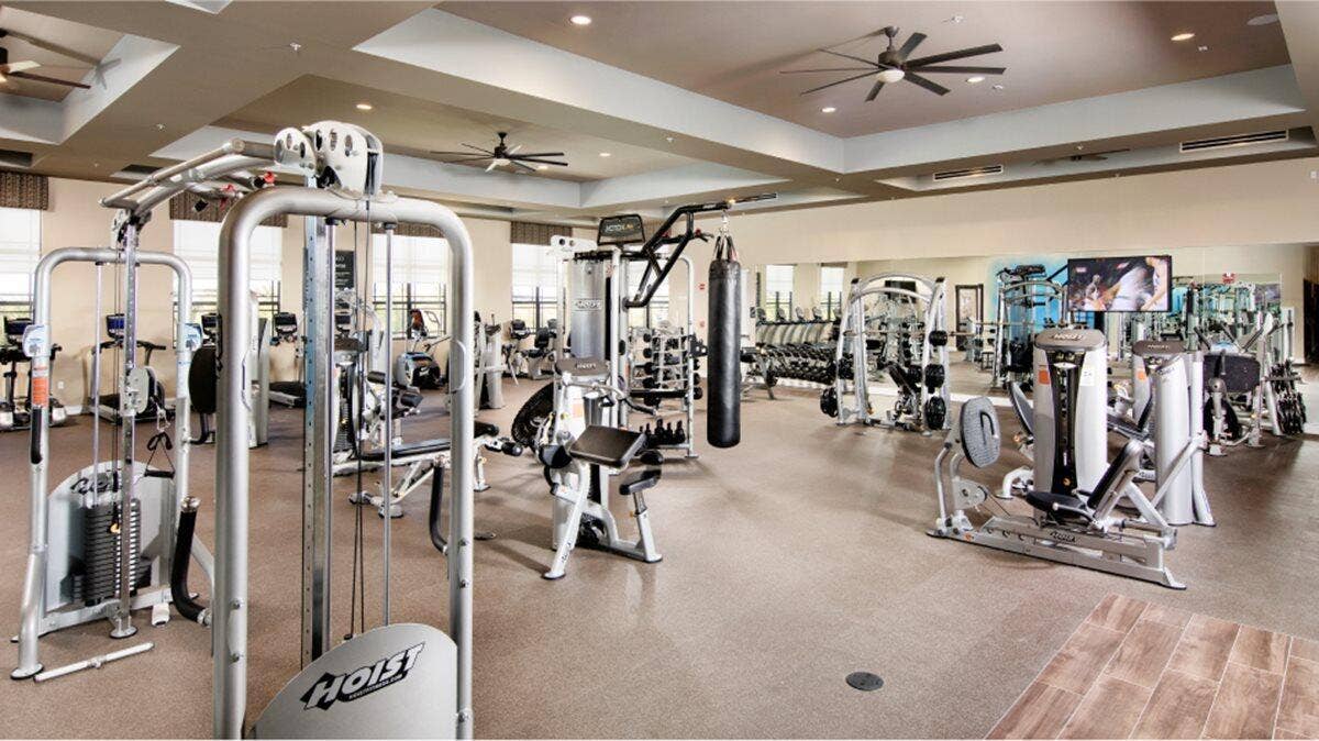 8861 Edgewater Place, Parkland, FL 33076 MiraLago Clubhouse fitnes center Michael