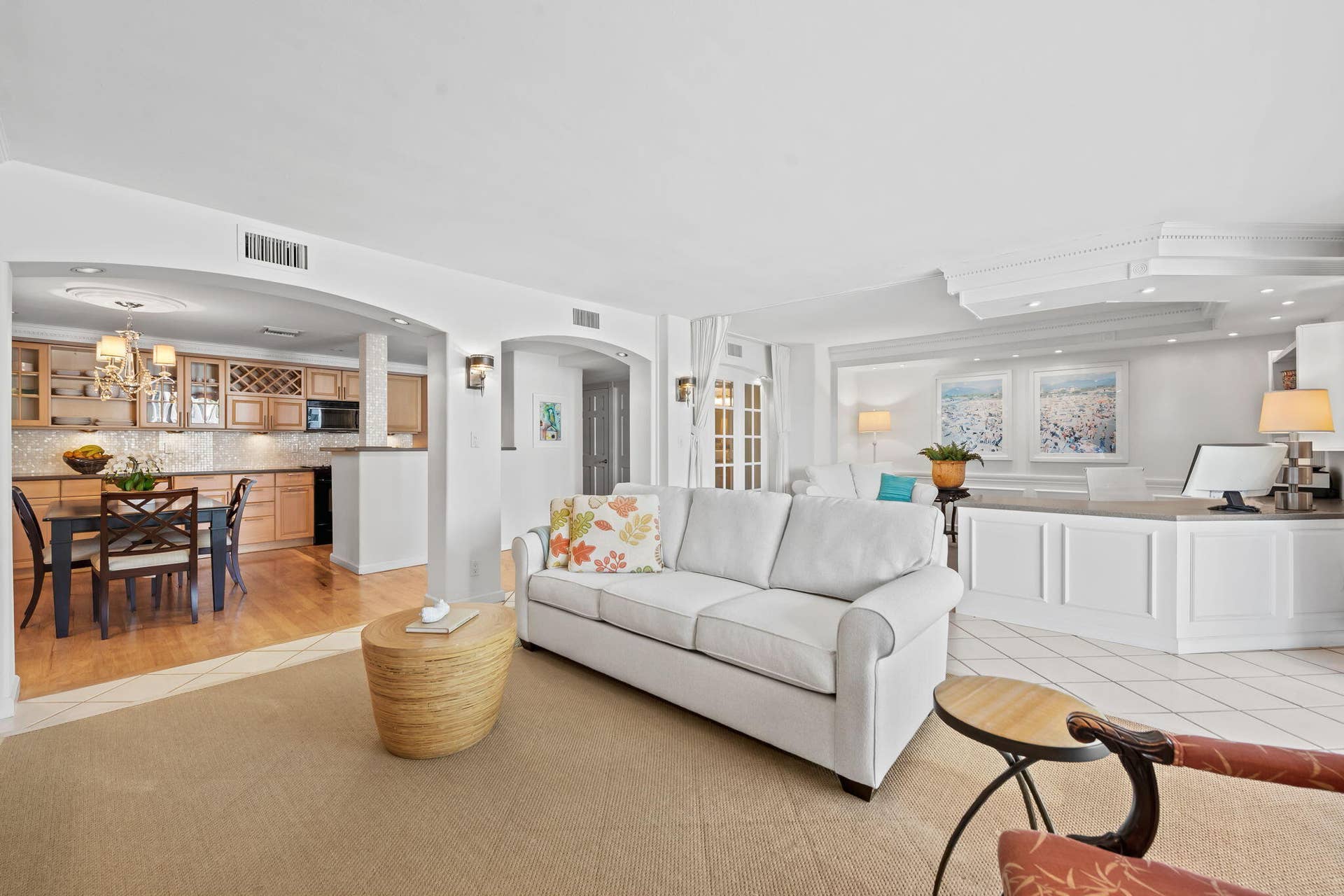 1301 River Reach Drive, #202, Fort Lauderdale, FL 33315 Spacious Living/Office/Den area