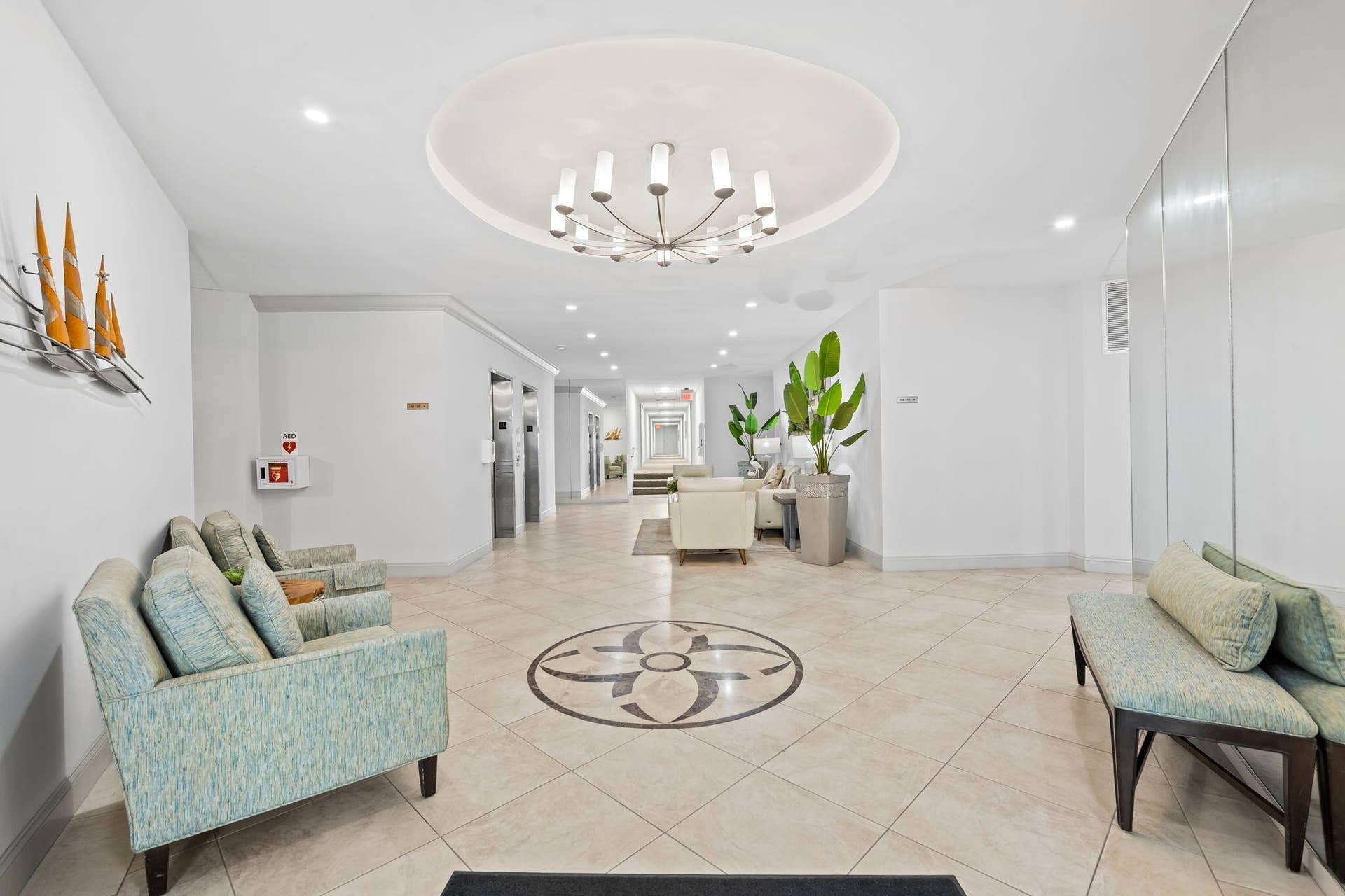 1301 River Reach Drive, #202, Fort Lauderdale, FL 33315 Building 1301 Lobby