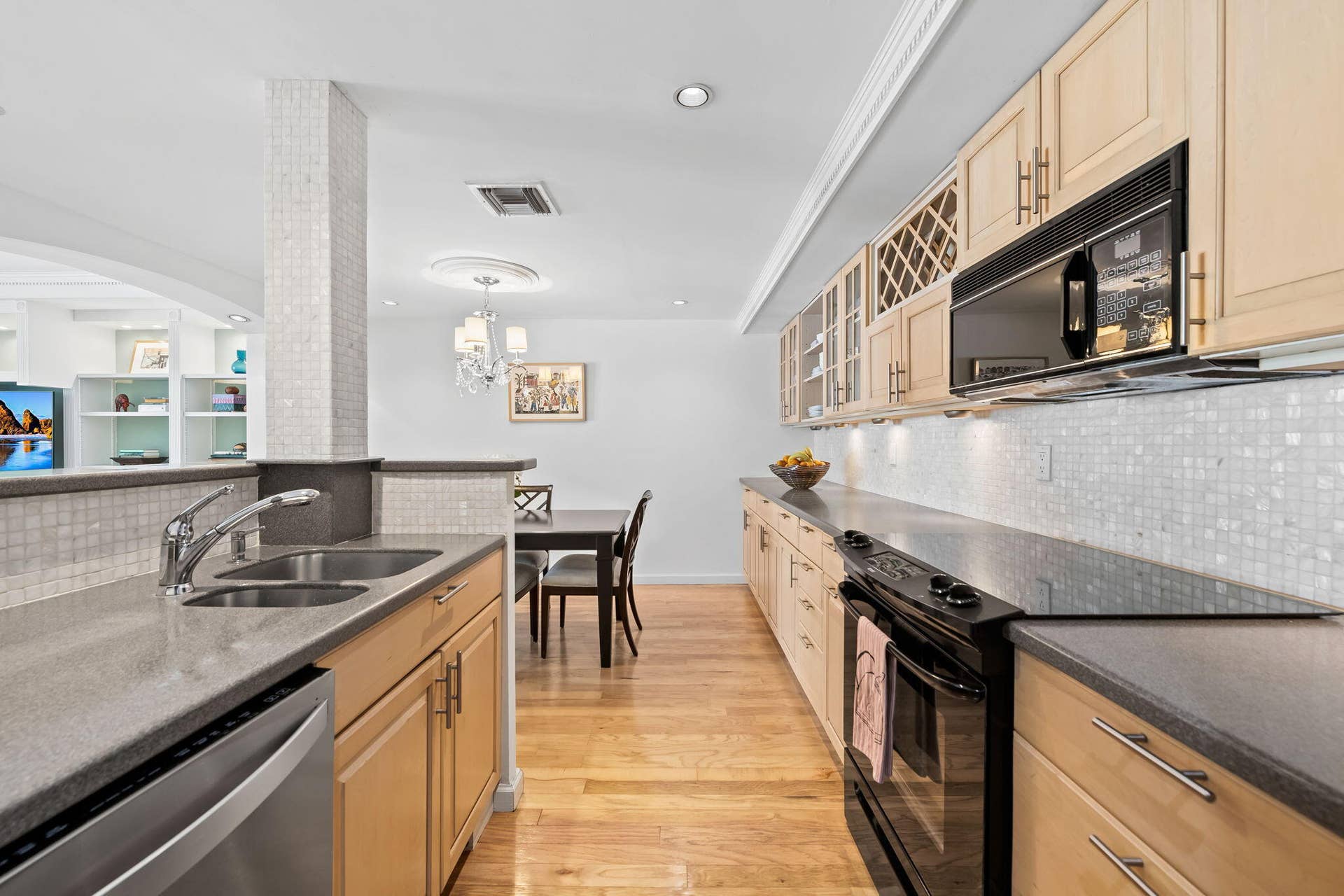 1301 River Reach Drive, #202, Fort Lauderdale, FL 33315 Galley Kitchen
