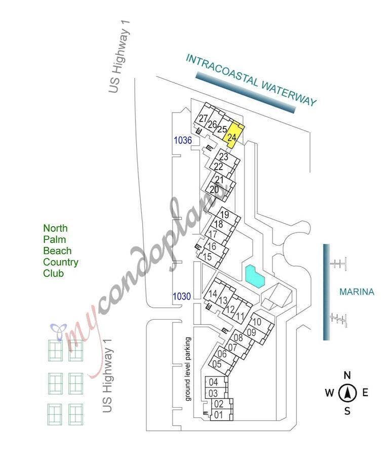1036 Us Highway 1, #324, North Palm Beach, FL 33408 24 Stack in premier position directly on the Intracoastal