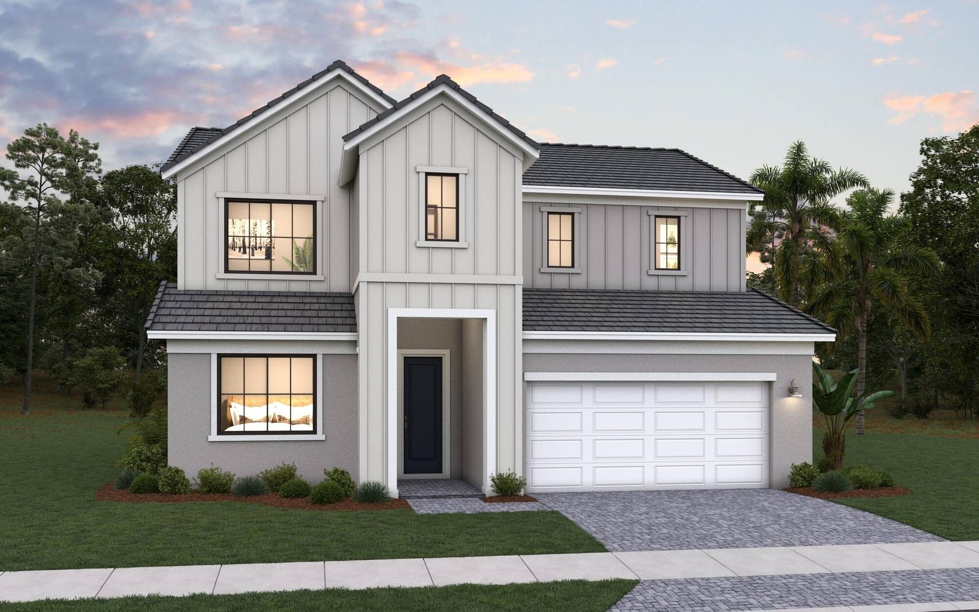 6849 NW Glynlea Blvd S, Port St Lucie, FL 34987 Modena-Modern Farmhouse -Gen3