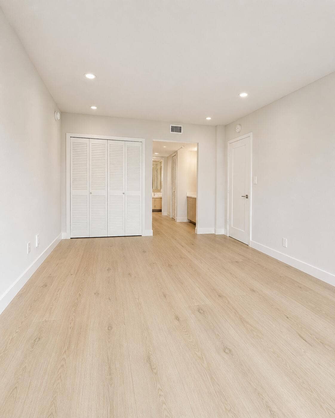 2900 N Palm Aire Drive, #307, Pompano Beach, FL 33069 master bed stagin 3