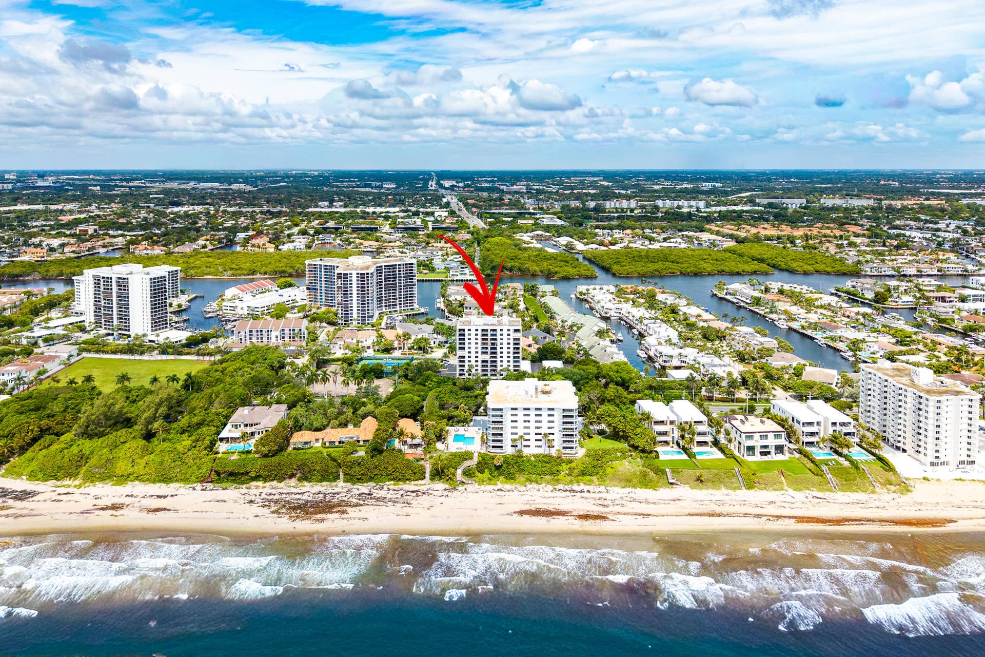 4600 S Ocean Boulevard, #602, Highland Beach, FL 33487 at the beach