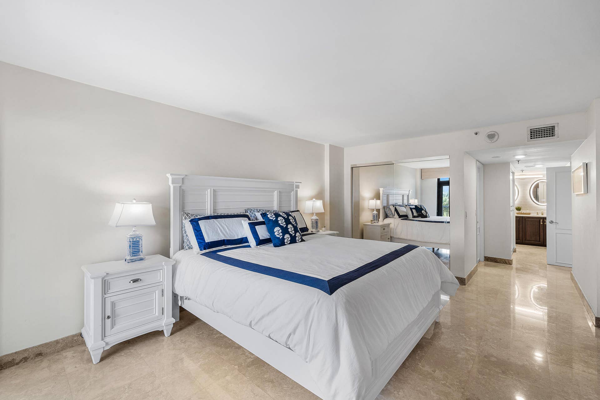 4600 S Ocean Boulevard, #602, Highland Beach, FL 33487 primary bedroom