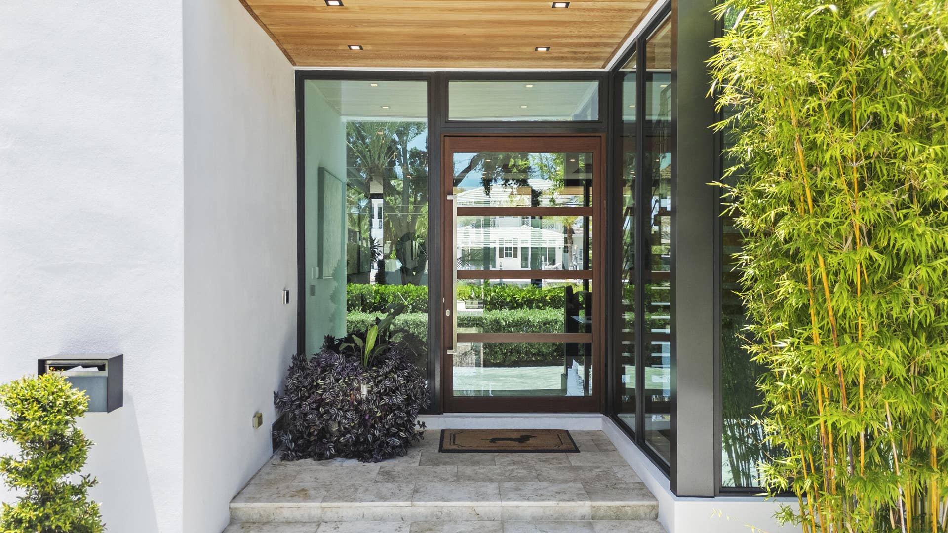 2863 NE 27th Street, Fort Lauderdale, FL 33306 Oversized Pivot Entry Door.