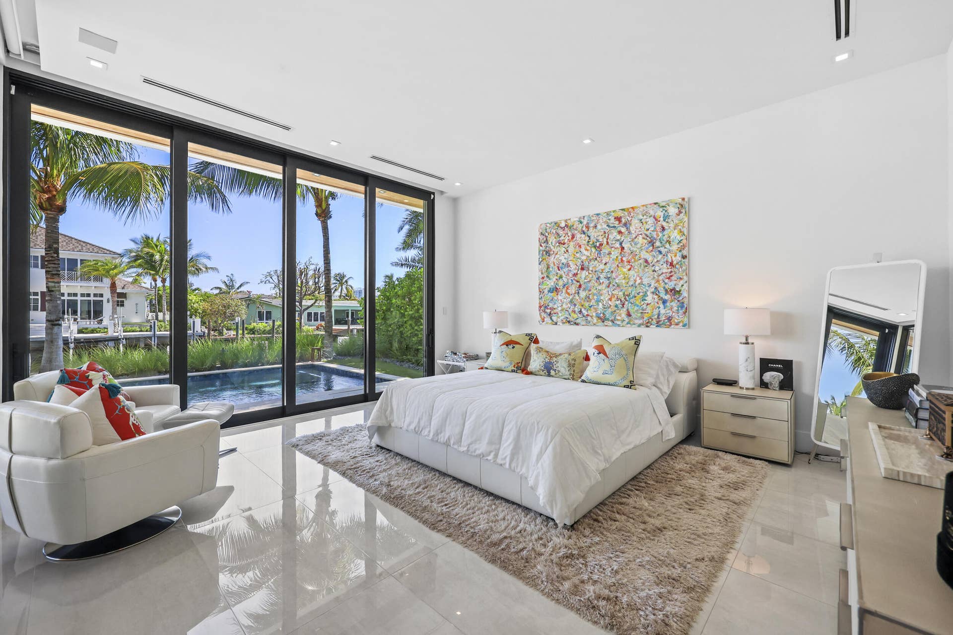 2863 NE 27th Street, Fort Lauderdale, FL 33306 Ground Level Waterfront On-Suite Bedroom