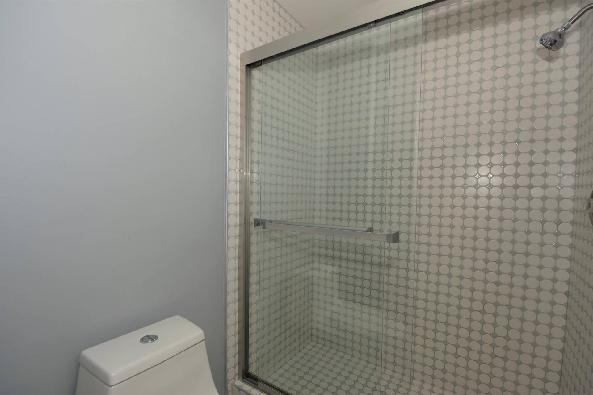 Glass Enclosed Shower