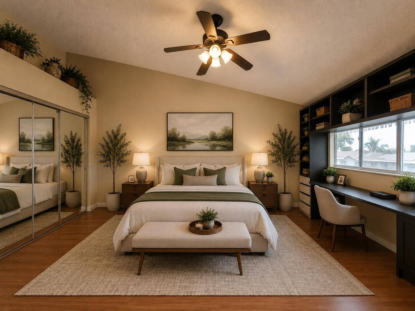 2011 E Discovery Cir E, Deerfield Beach, FL 33442 Virtual staging-primary bedroom