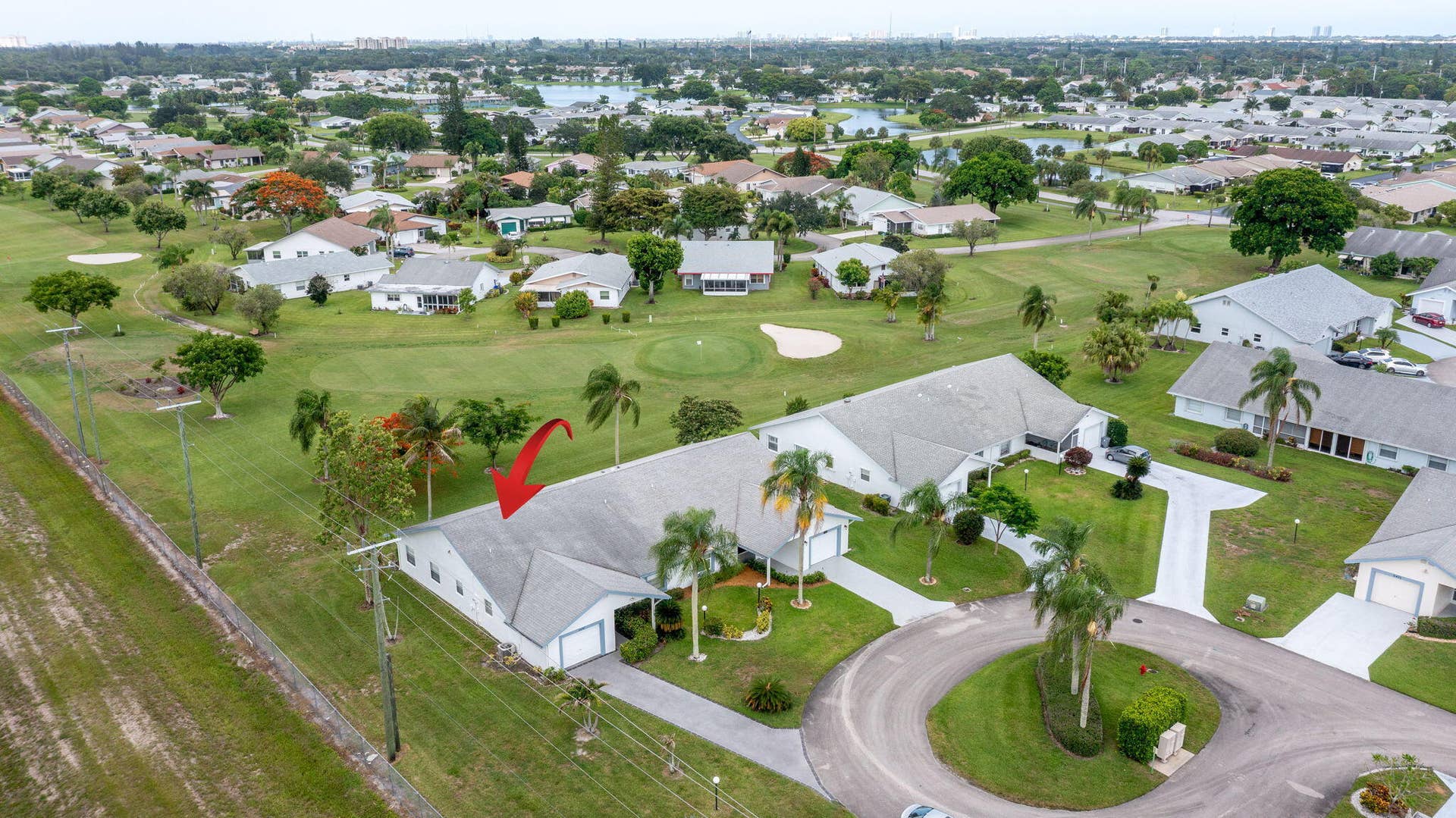 5487 Crystal Anne Drive, West Palm Beach, FL 33417 Aerial