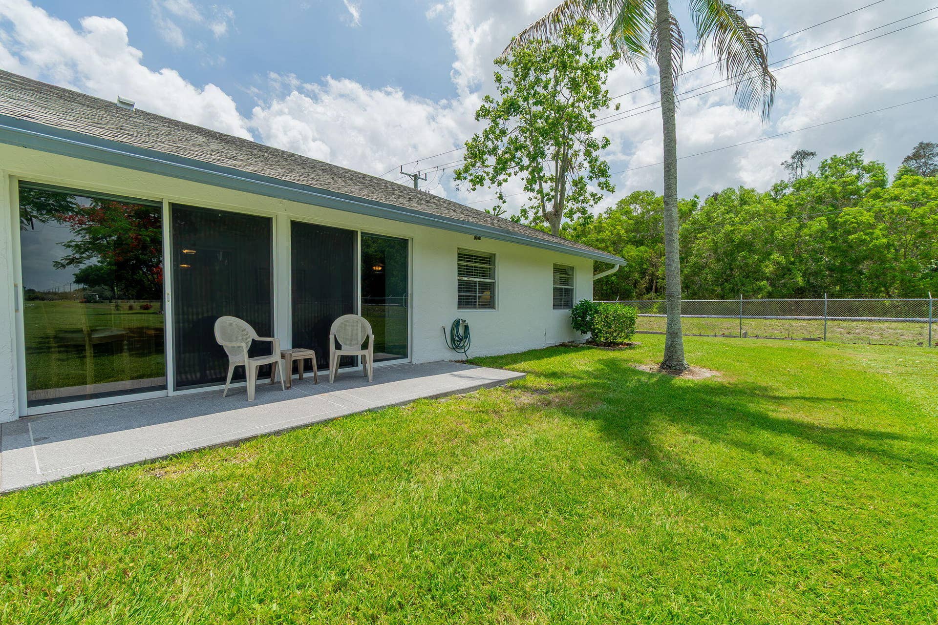5487 Crystal Anne Drive, West Palm Beach, FL 33417 Back Patio View