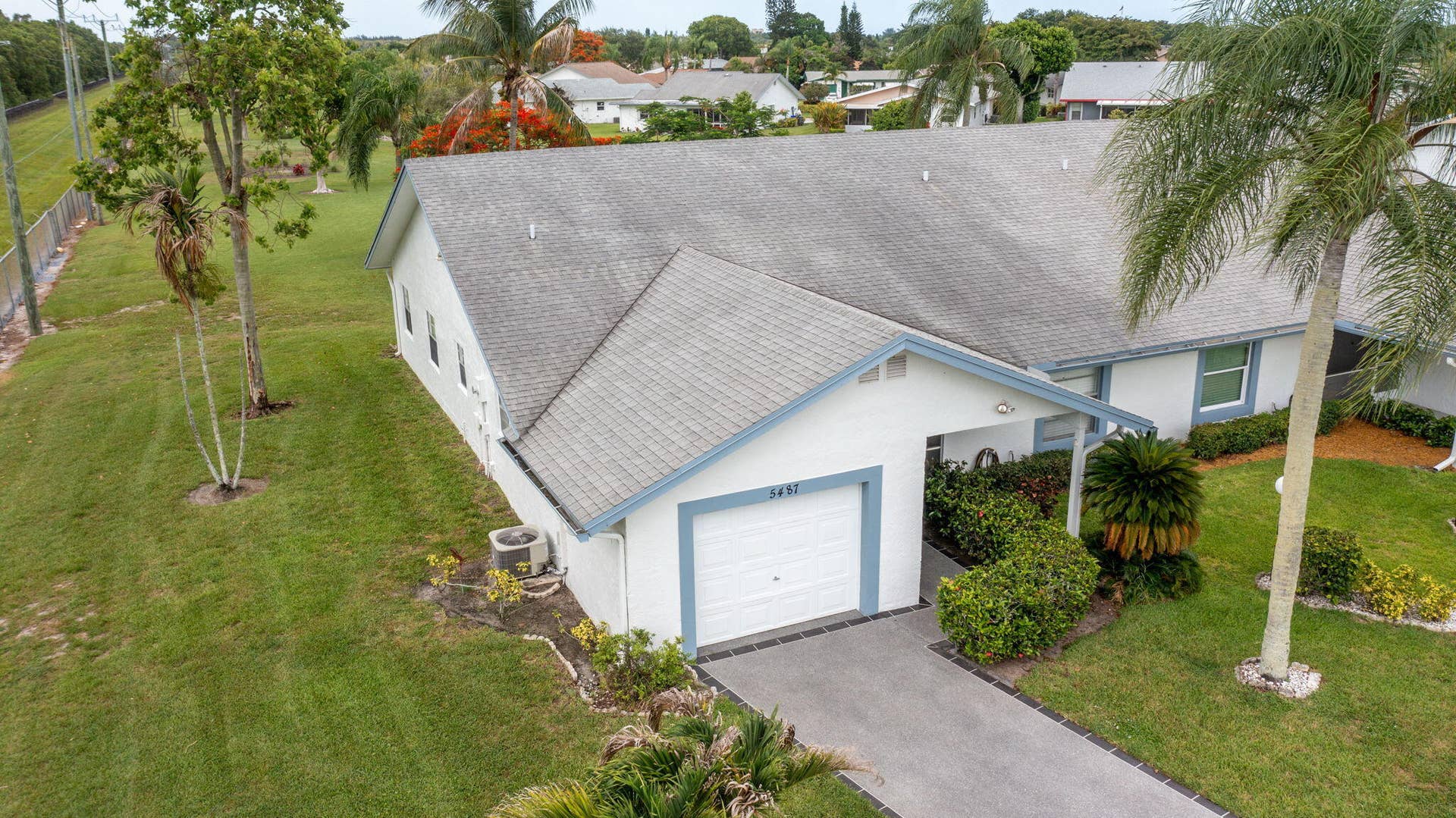 5487 Crystal Anne Drive, West Palm Beach, FL 33417 Aerial