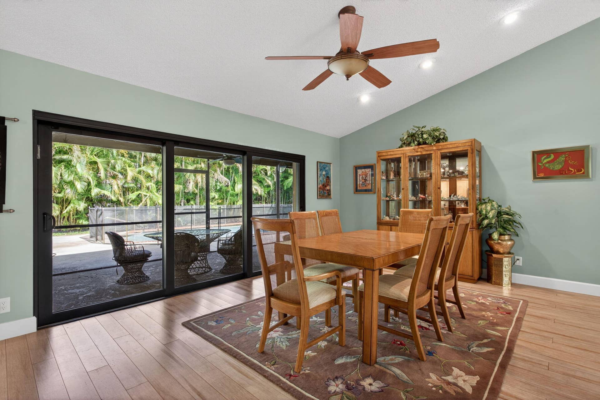 1311 NW 111th Way, Coral Springs, FL 33071 Door leads to screen enclosed patio