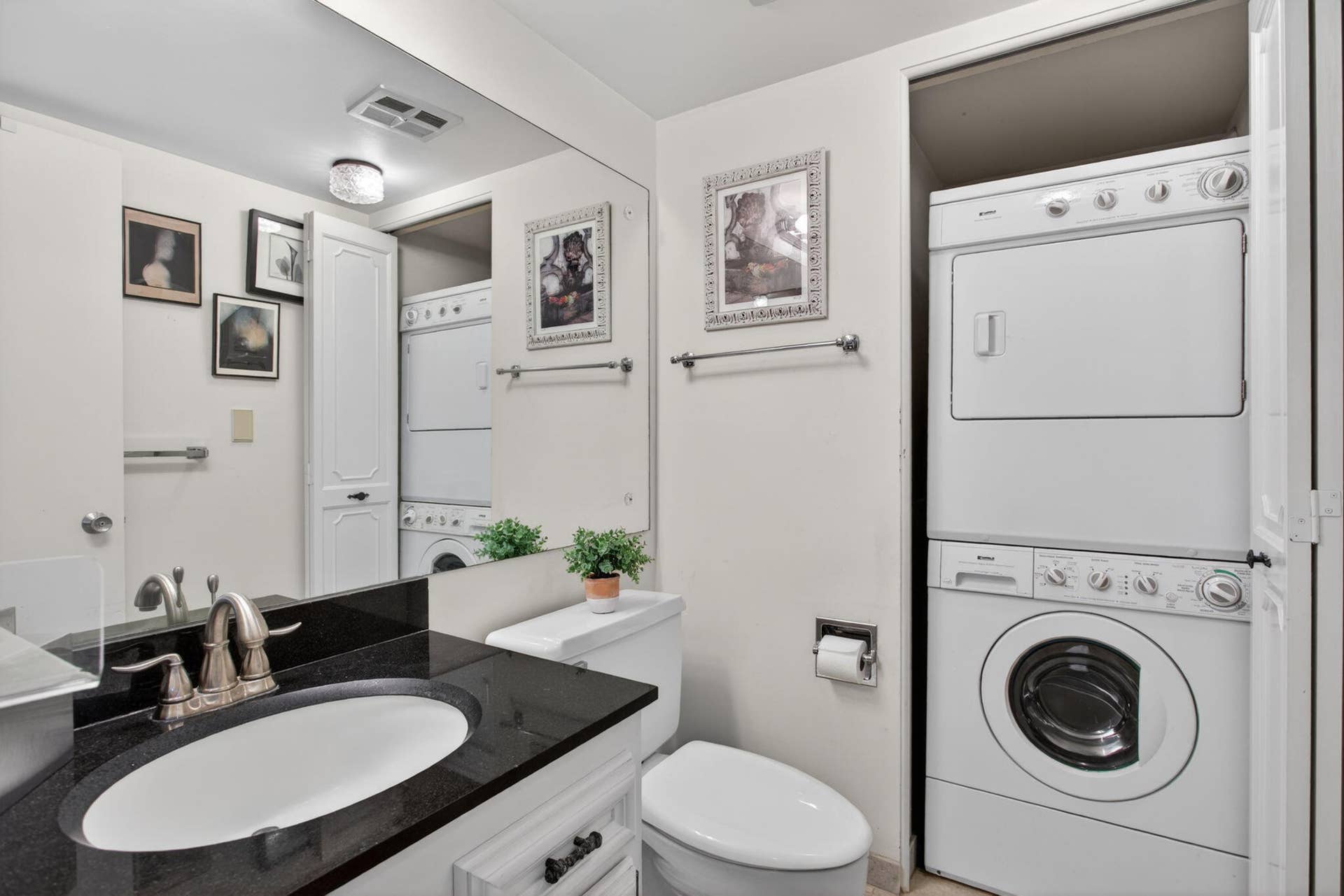 Half Bath & Laundry