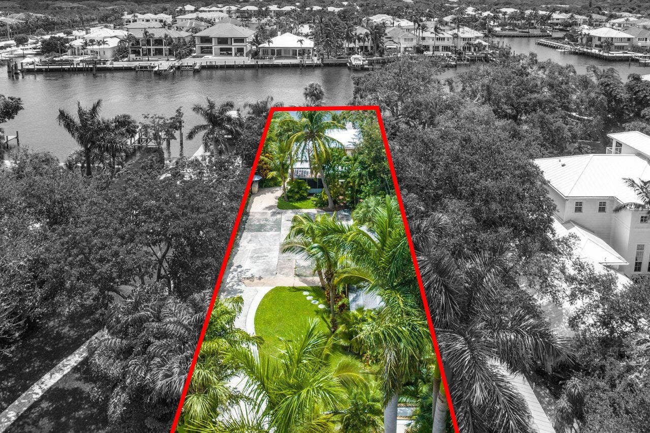 11091 Ellison Wilson Road, North Palm Beach, FL 33408 Property Lines