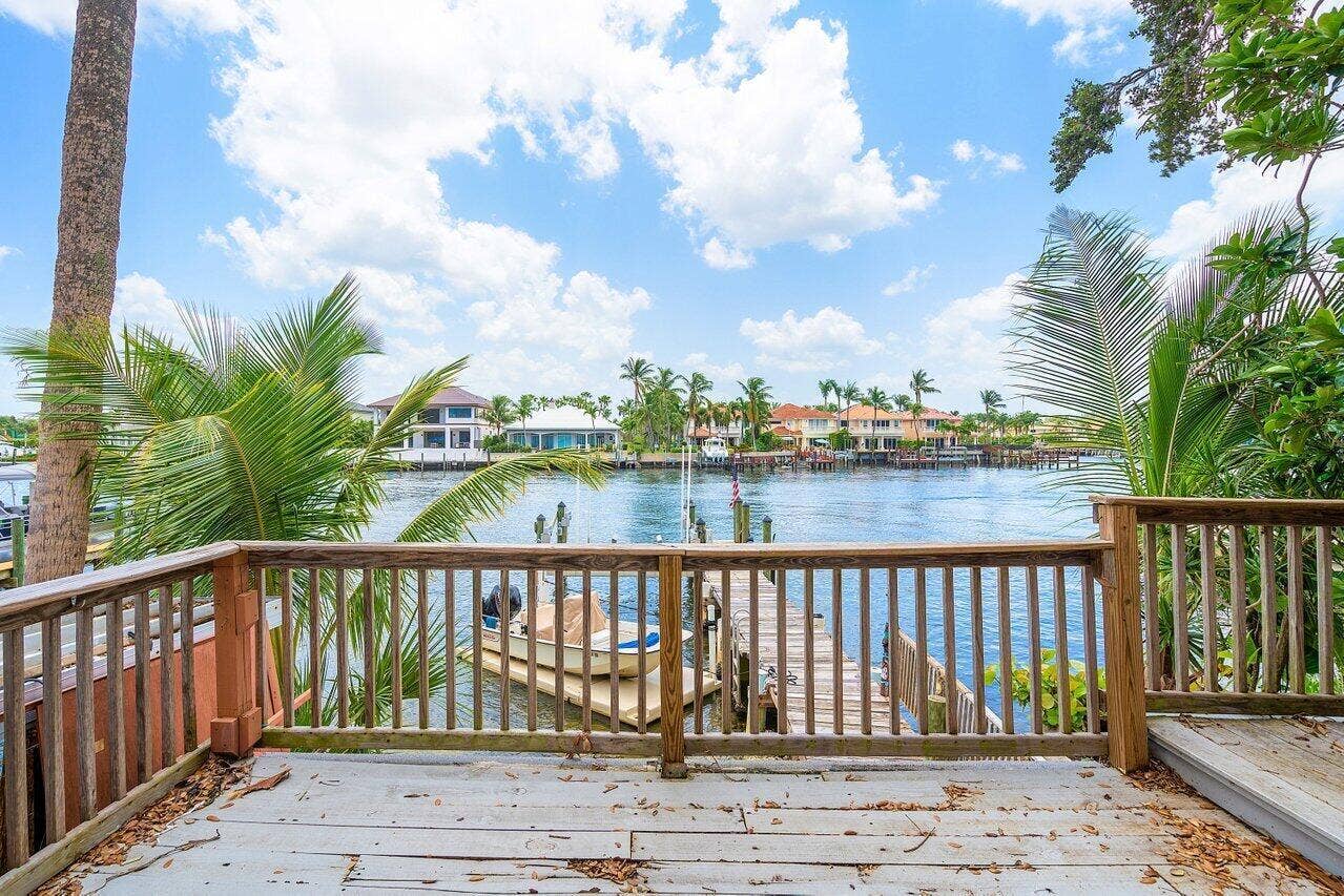 11091 Ellison Wilson Road, North Palm Beach, FL 33408 Deck Dock Views