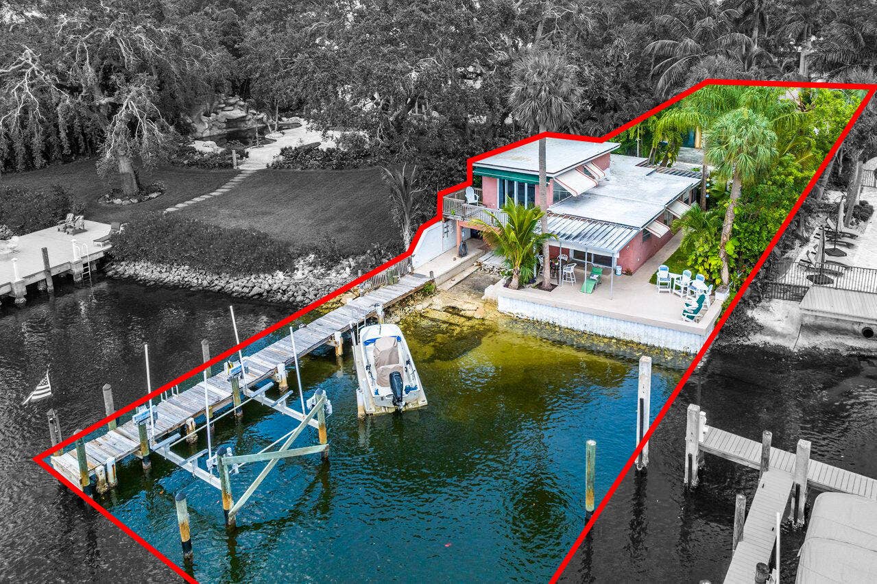 11091 Ellison Wilson Road, North Palm Beach, FL 33408 Property Lines