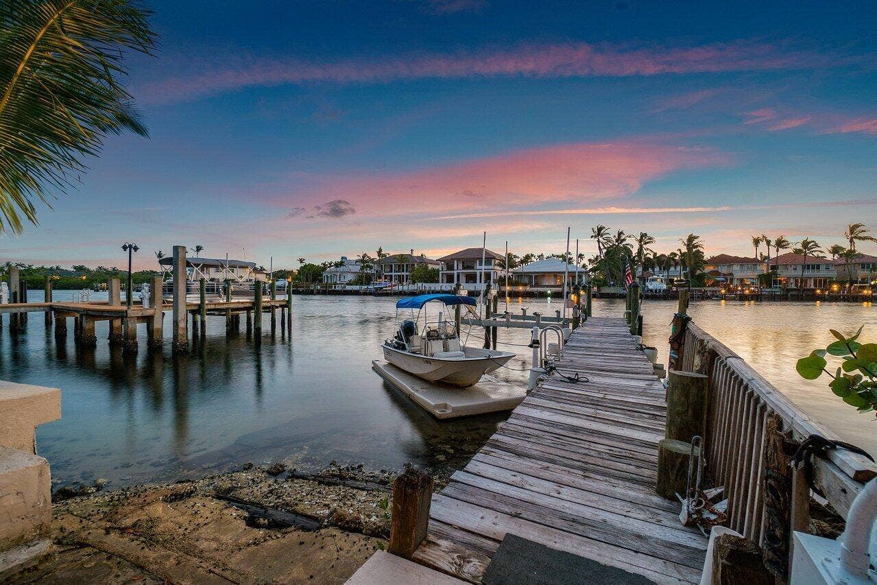 11091 Ellison Wilson Road, North Palm Beach, FL 33408 Dock Views