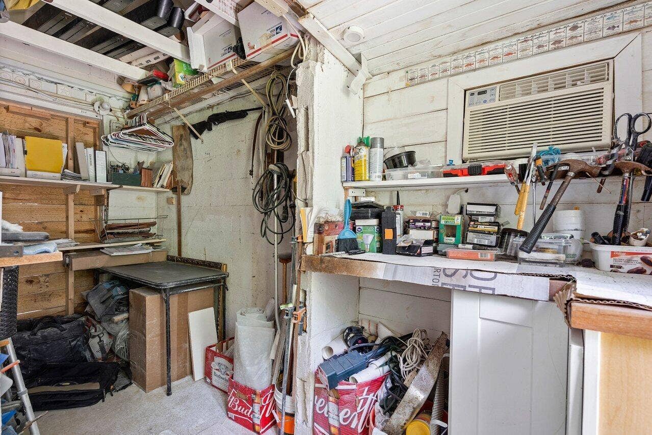 11091 Ellison Wilson Road, North Palm Beach, FL 33408 Workshop/ shed area