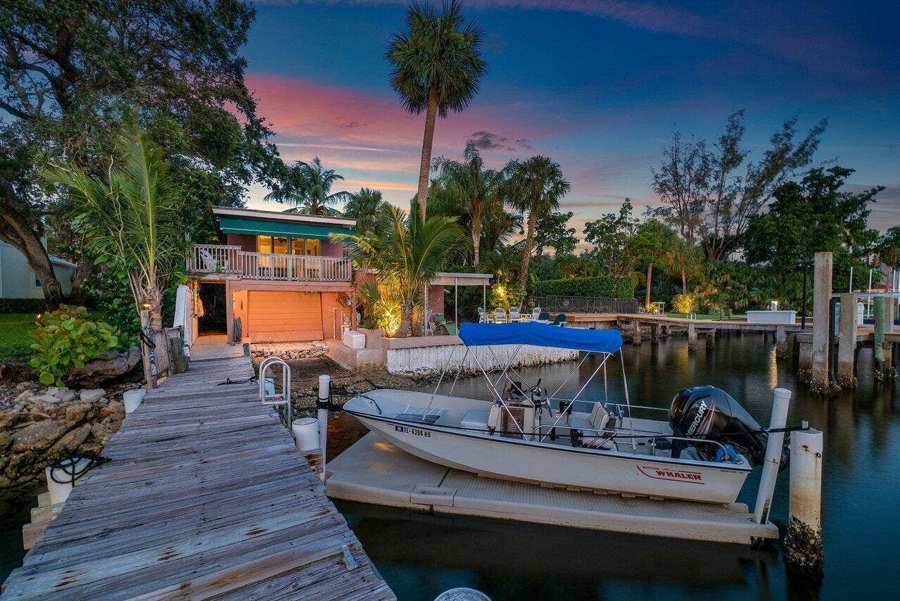 11091 Ellison Wilson Road, North Palm Beach, FL 33408 Views from Dock