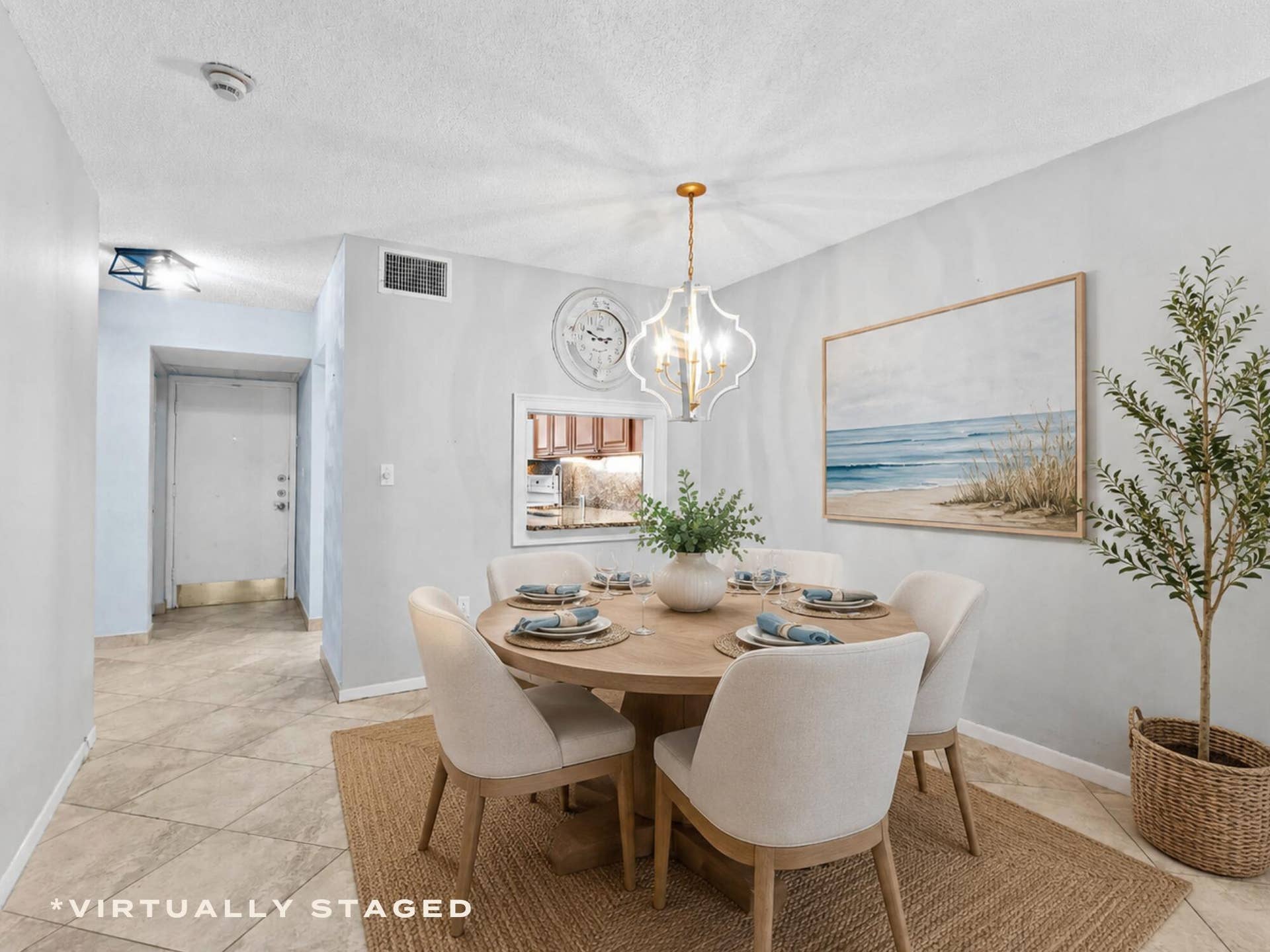 3605 S Ocean Boulevard, #229, South Palm Beach, FL 33480 Dining Virtually Staged