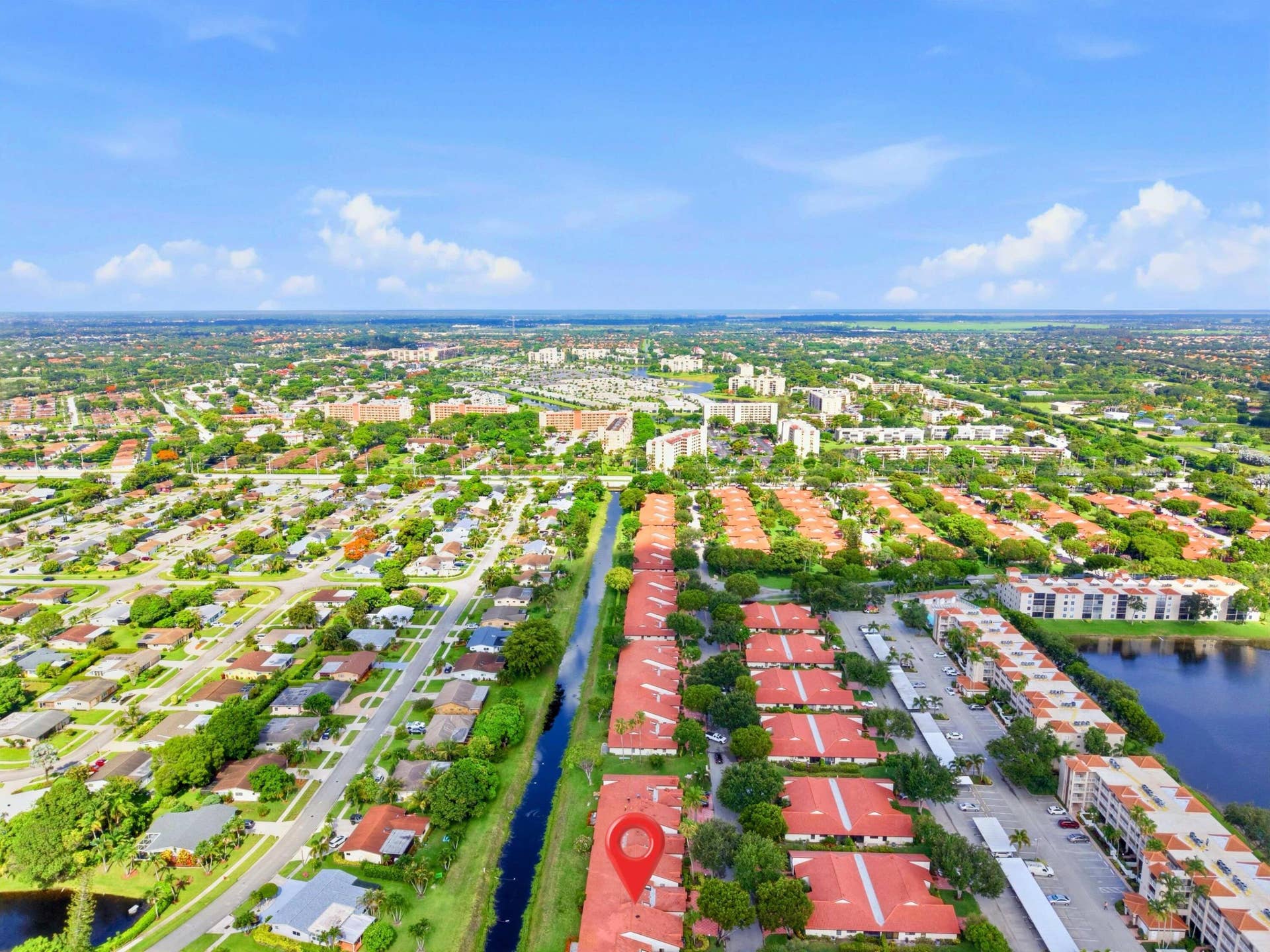 6200 Kings Gate Circle, Delray Beach, FL 33484 Panoramic to West
