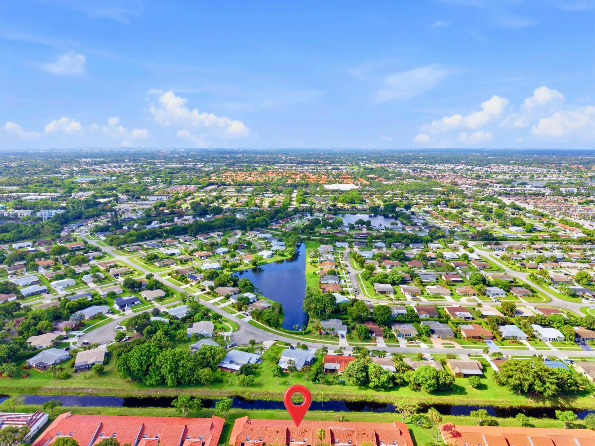 6200 Kings Gate Circle, Delray Beach, FL 33484 Panoramic to South