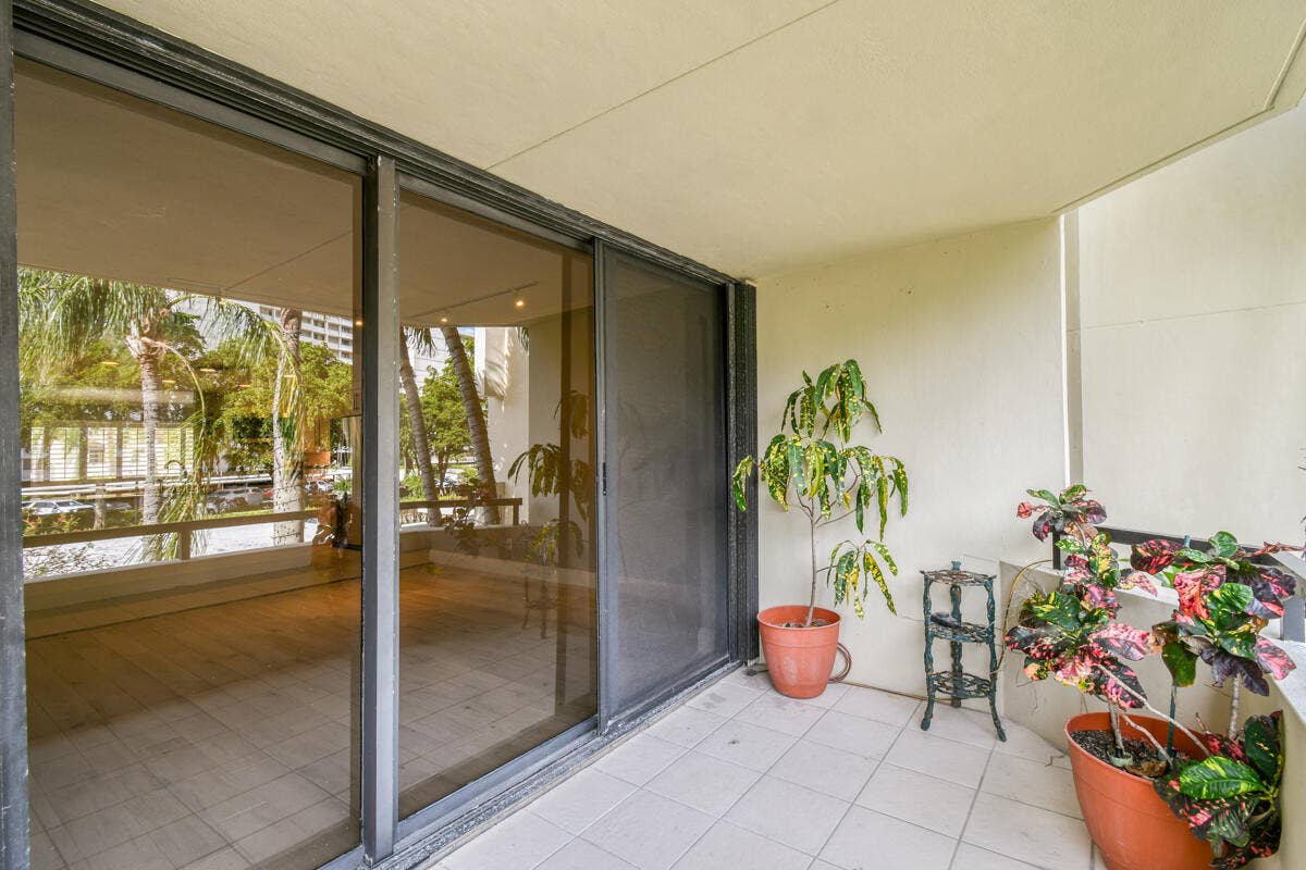 1117 Marine Way E, #K2l, North Palm Beach, FL 33408 Balcony to Family