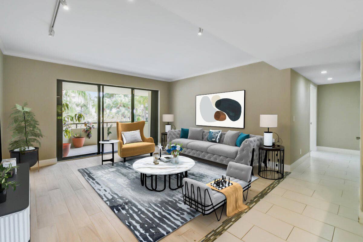 1117 Marine Way E, #K2l, North Palm Beach, FL 33408 Virtual Family to balcony