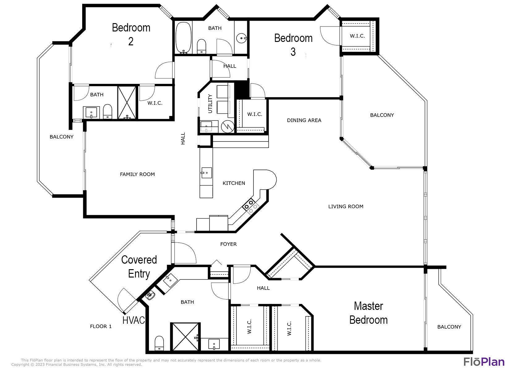 1117 Marine Way E, #K2l, North Palm Beach, FL 33408 FlowPlan 1117 Marine Way K2L