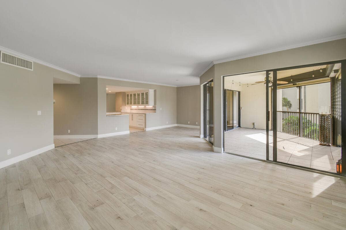 1117 Marine Way E, #K2l, North Palm Beach, FL 33408 Living to Kitchen